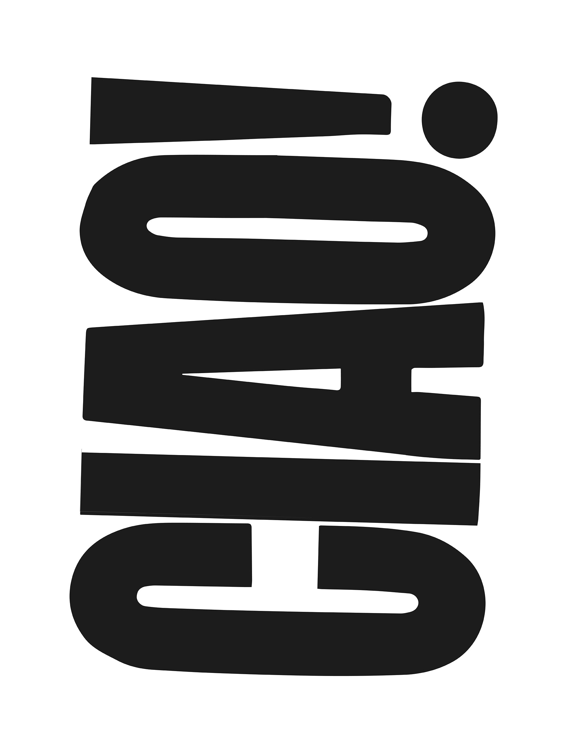 Ciao Graphic Poster