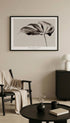 Monochrome Monstera Poster Mockup