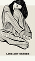 Resting Figure Poster