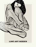 Resting Figure Poster
