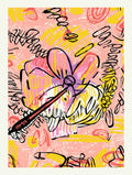 Sketch Bloom Heat Poster