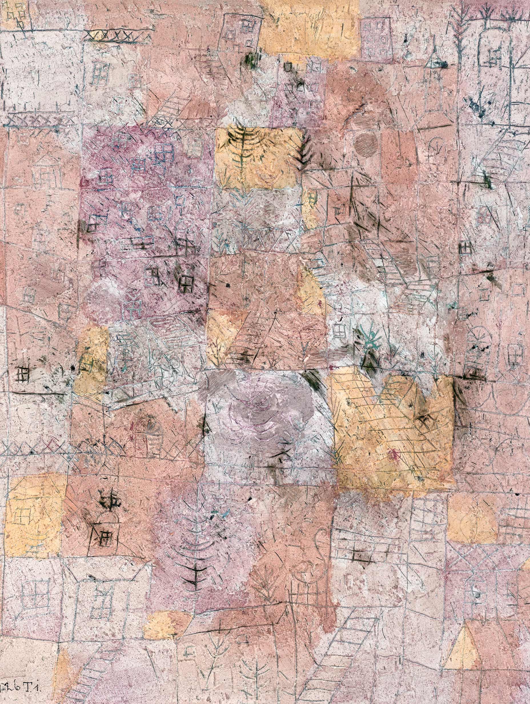 Suburban Idyll - Paul Klee Art Prints