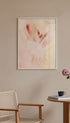 Pastel Paint Brush Stroke Poster Poster Mockup