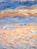 Sunset - Pierre Auguste Renoir Art Print