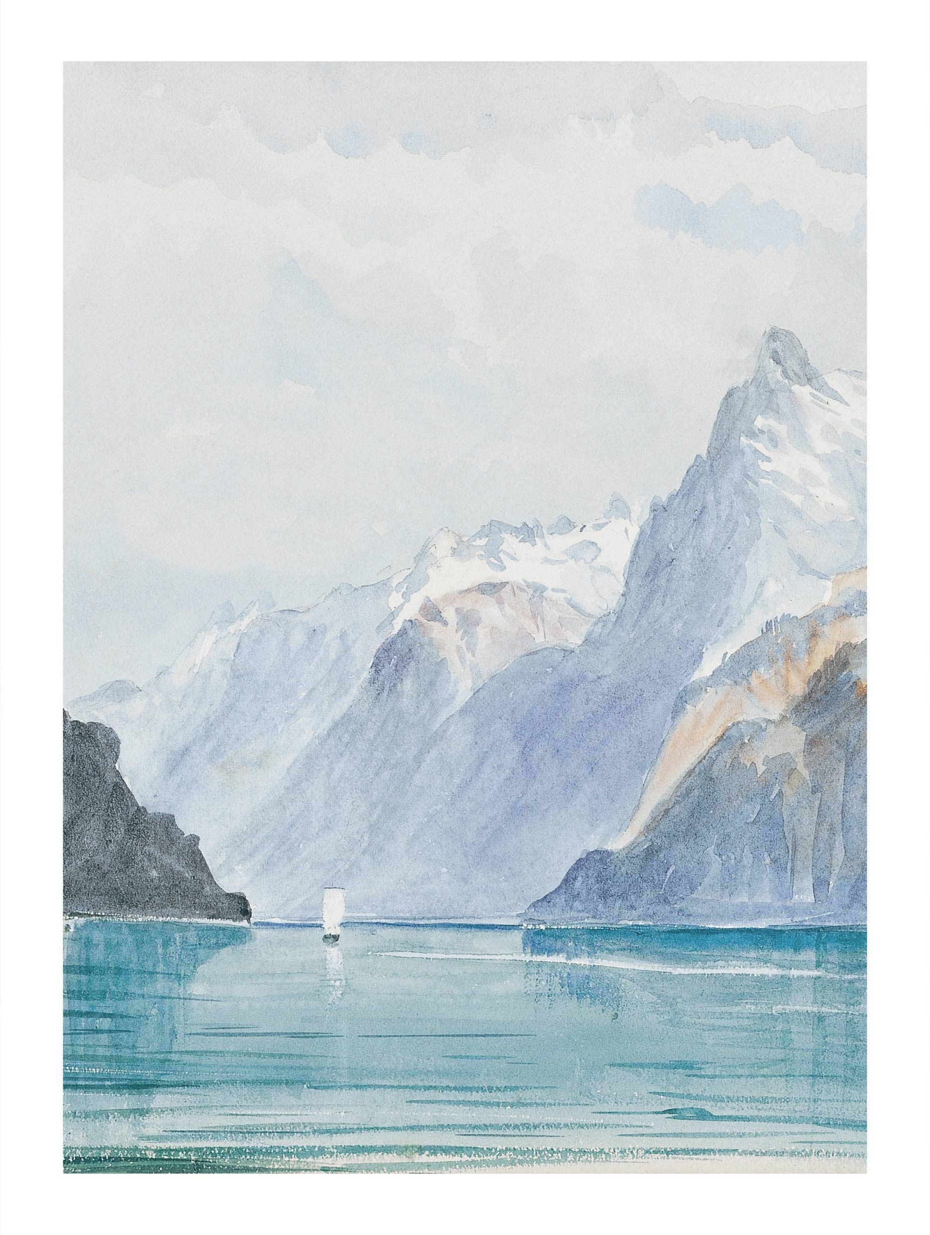 Bay of Uri, Brunnen - John Singer Sargent Art Print