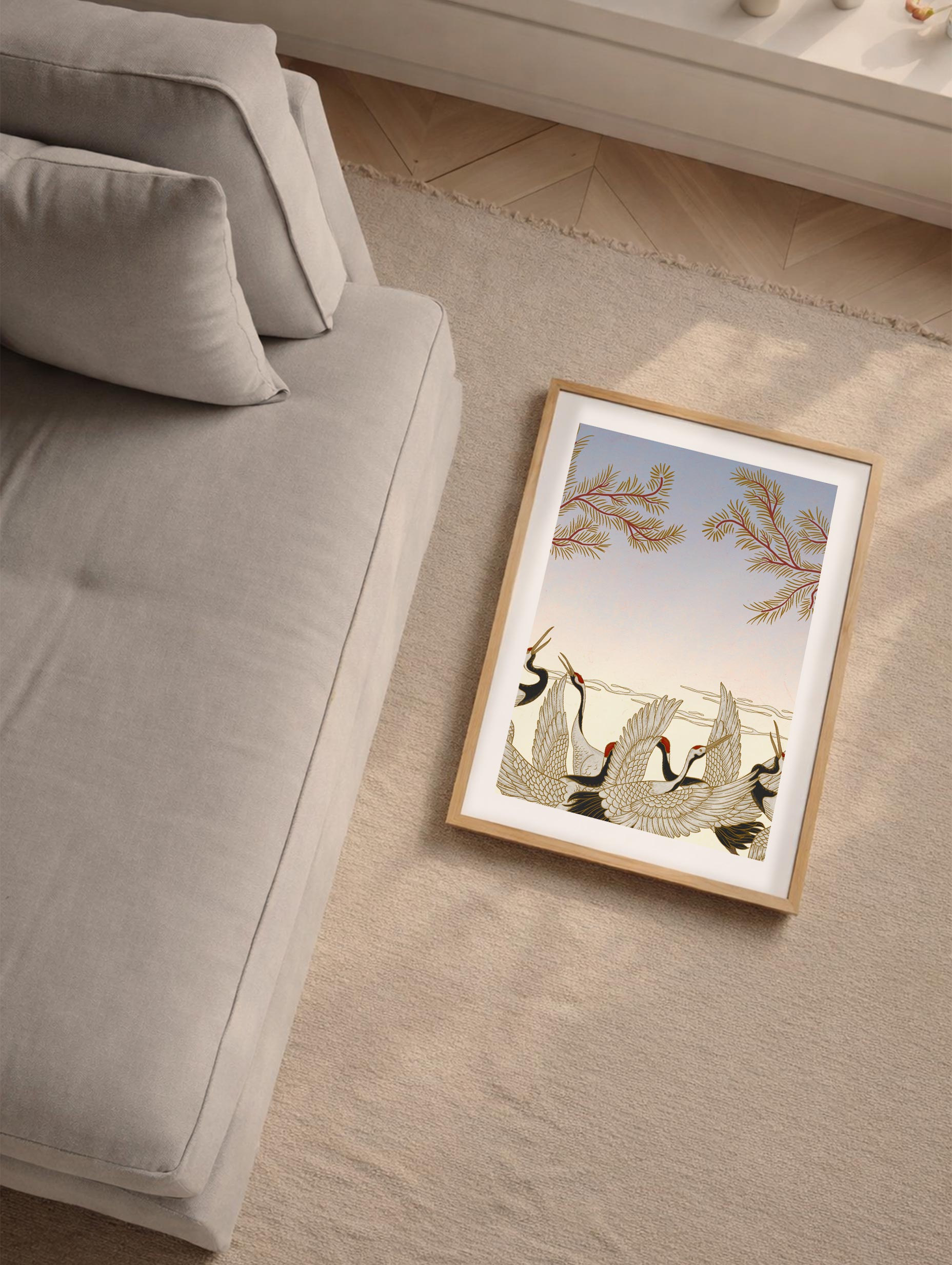 Santorini-plakat Arkitekturplakat