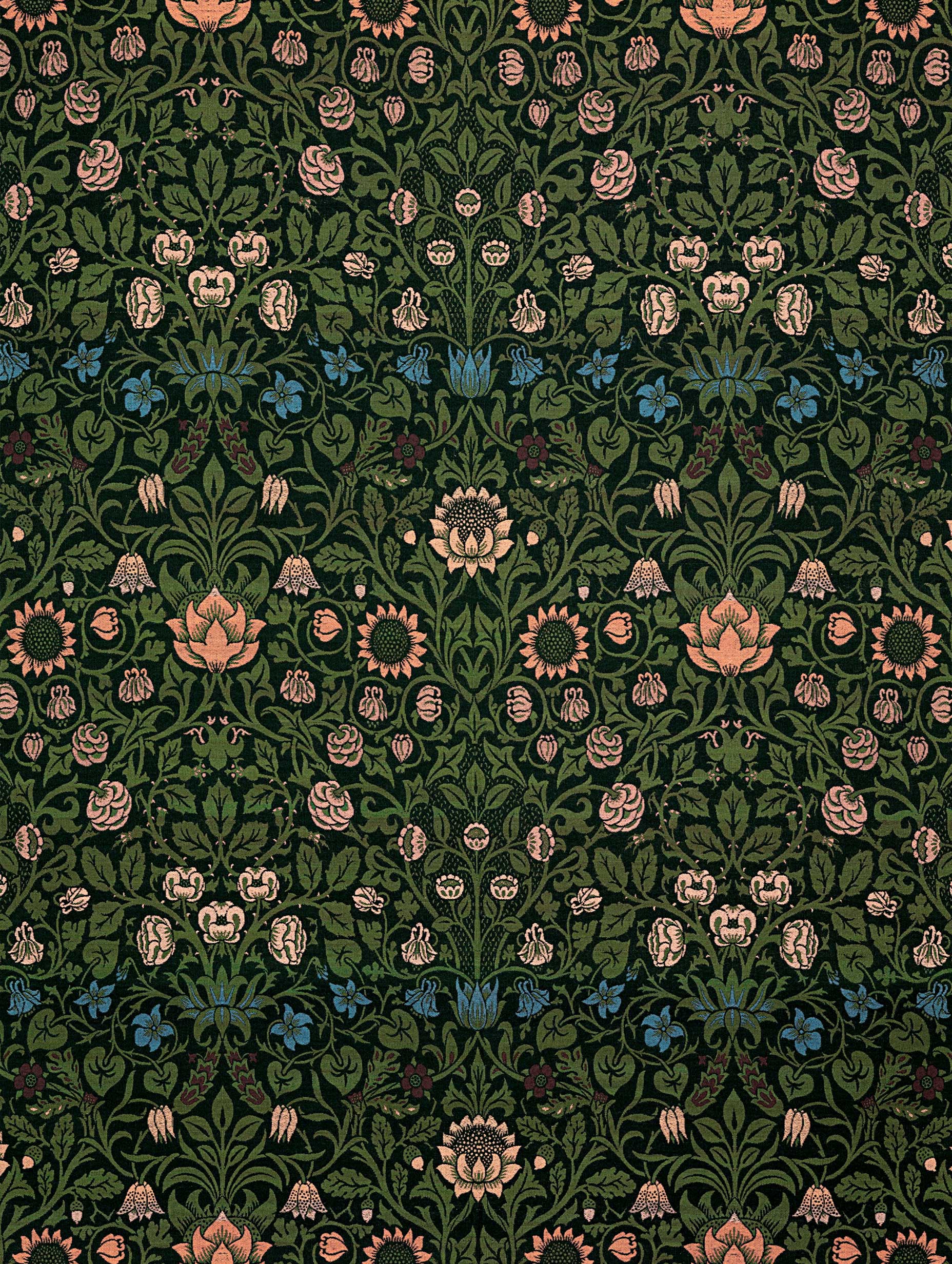 Violet and Columbine– William Morris