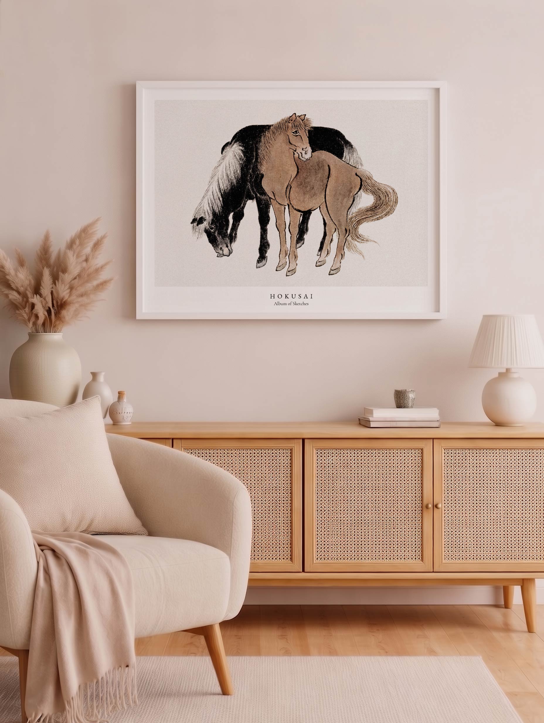 Santorini-plakat Arkitekturplakat