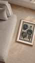 Ephemera Flower - Postage Stamp Poster Mockup