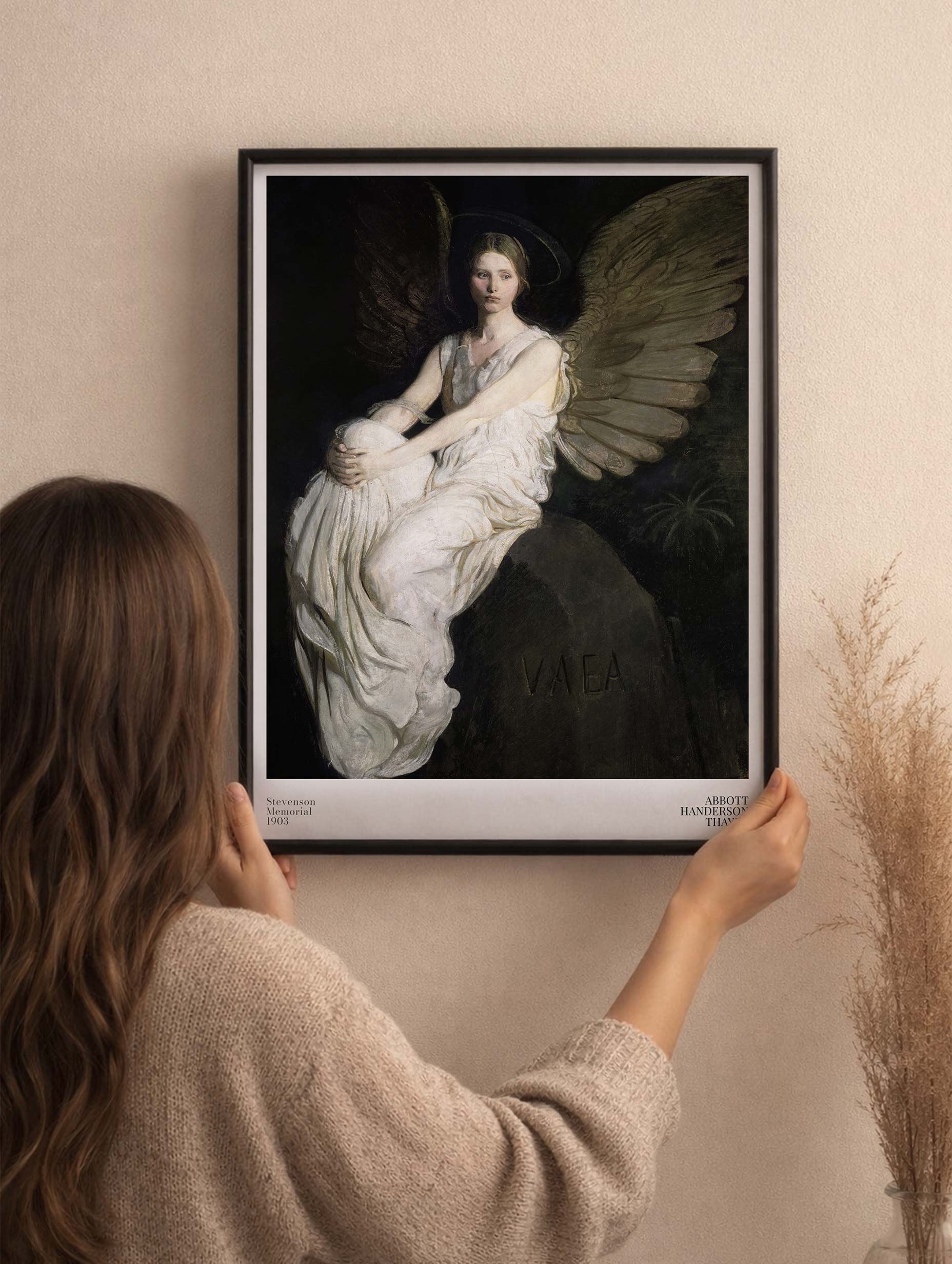 Stevenson Memorial - Abbott Handerson Thayer Mockup