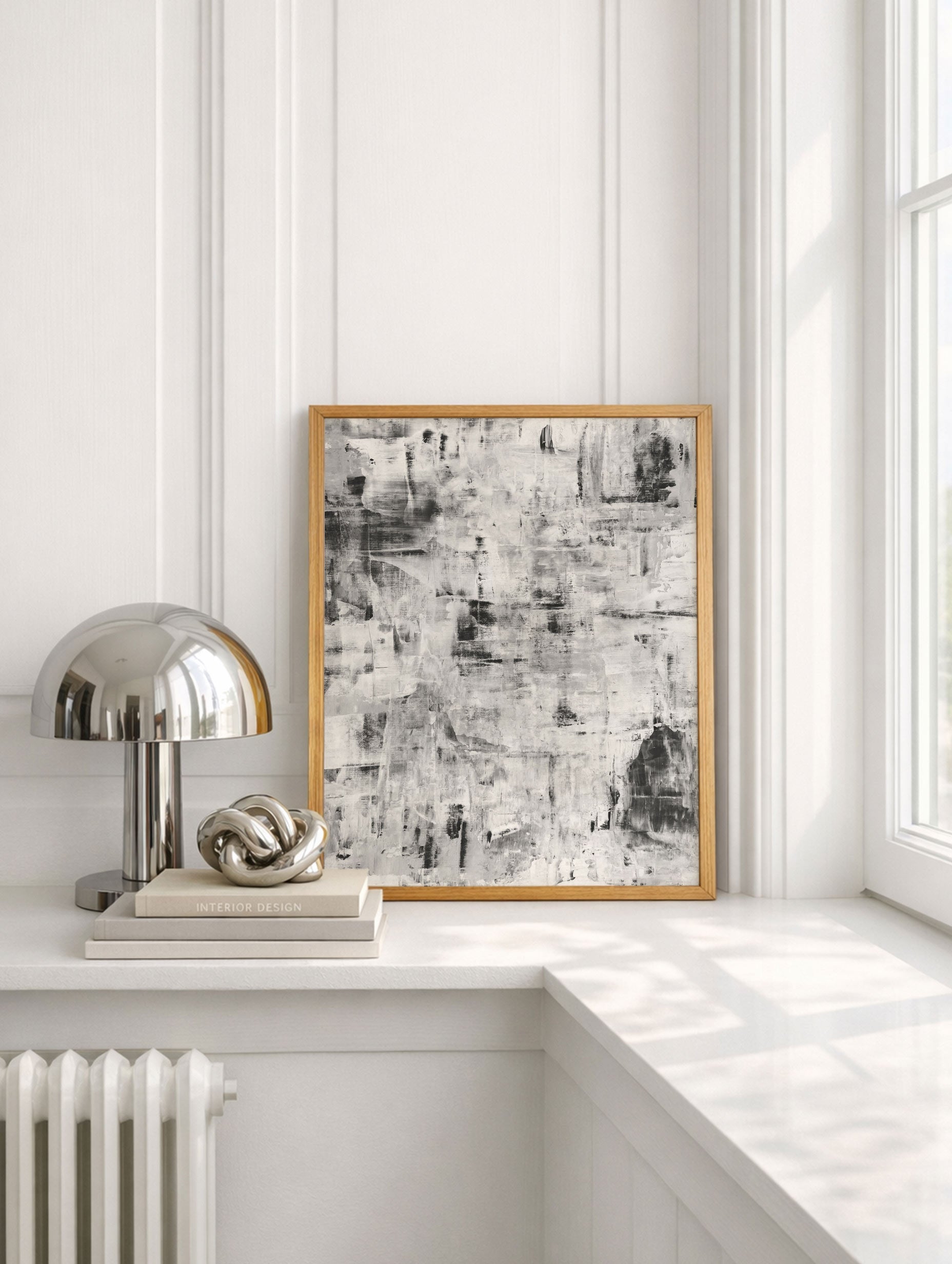 Santorini-plakat Arkitekturplakat