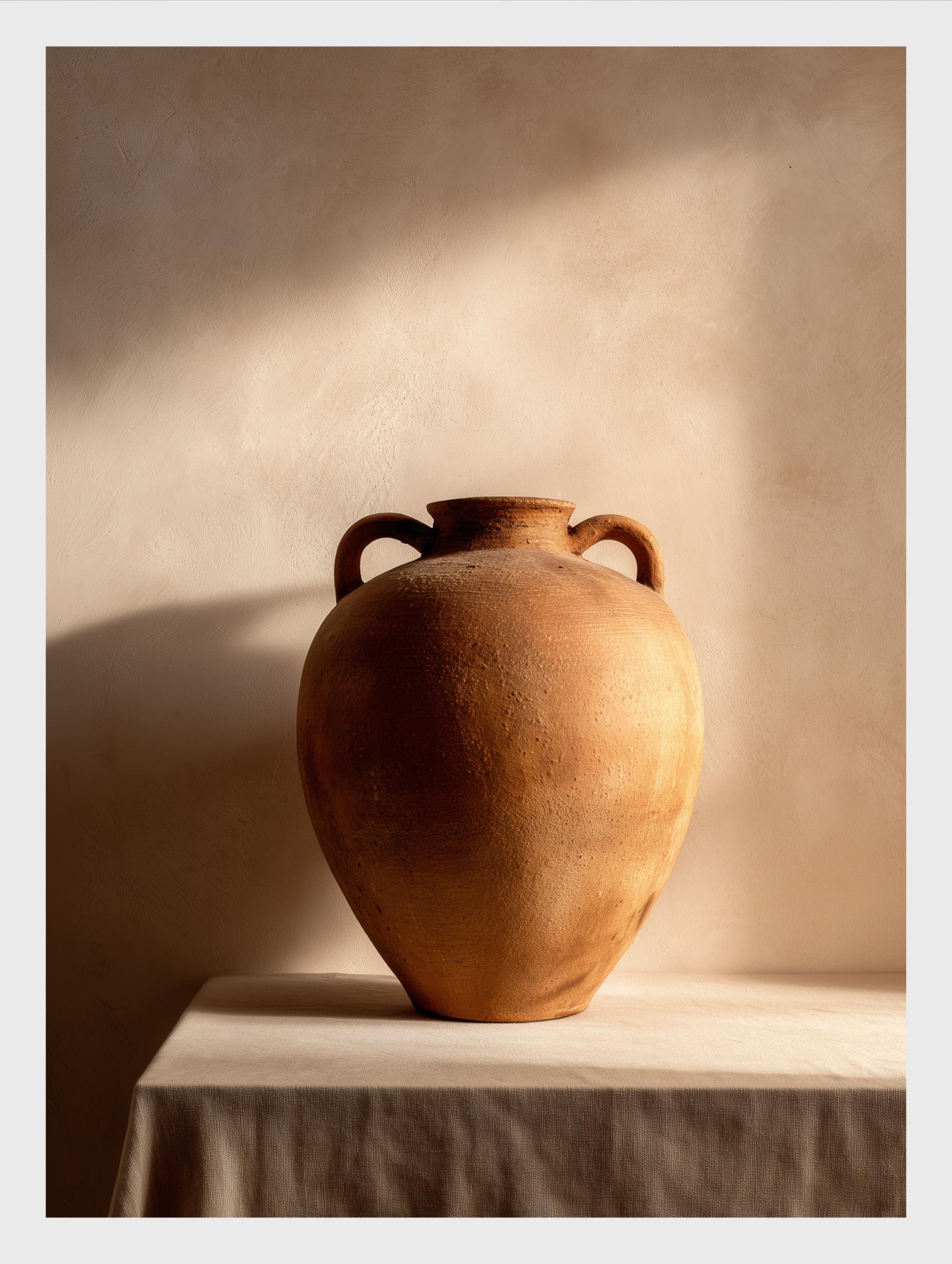 Anatolian Clay Pot Poster