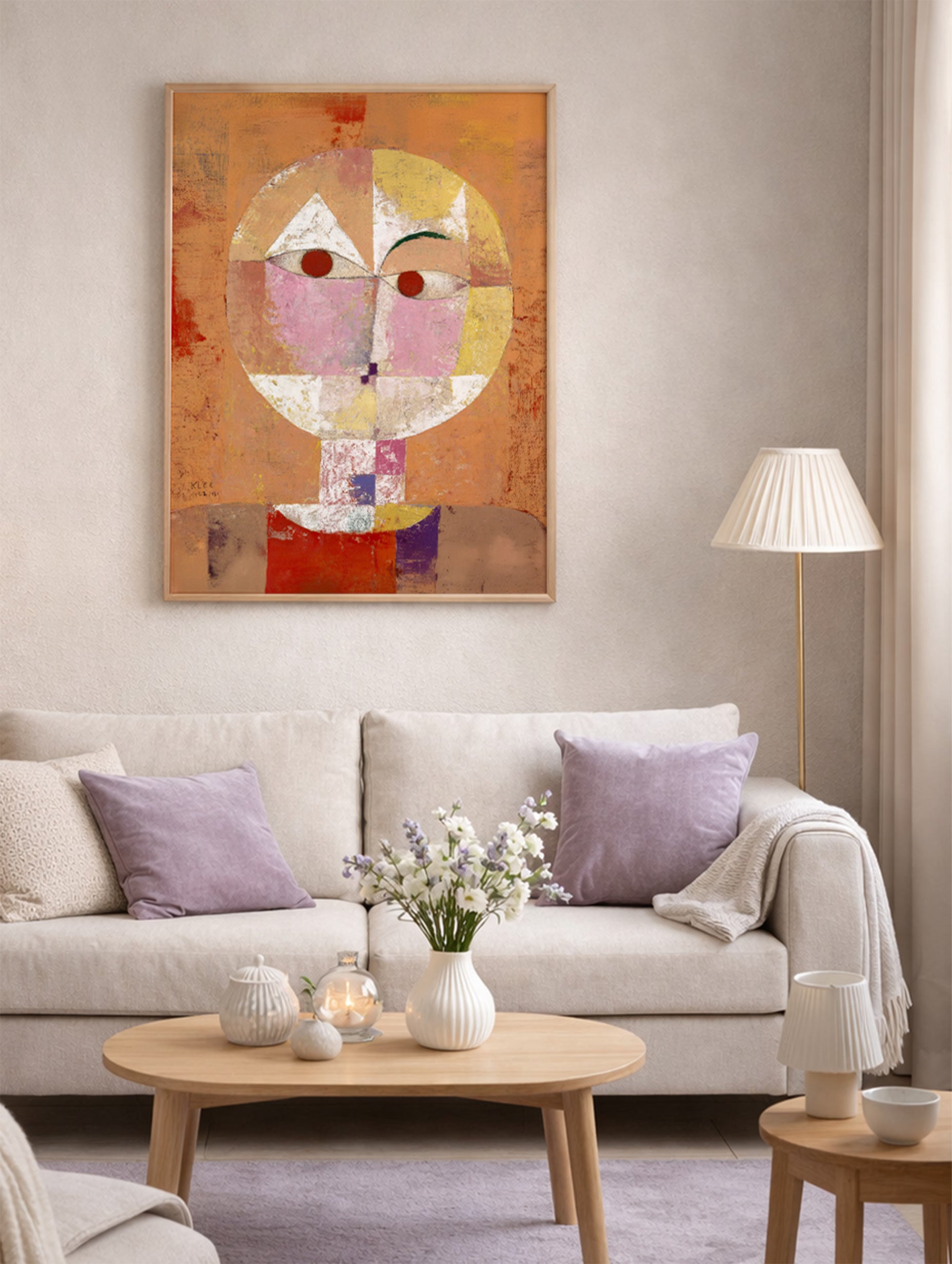 Senecio Paul Klee Art Mockup