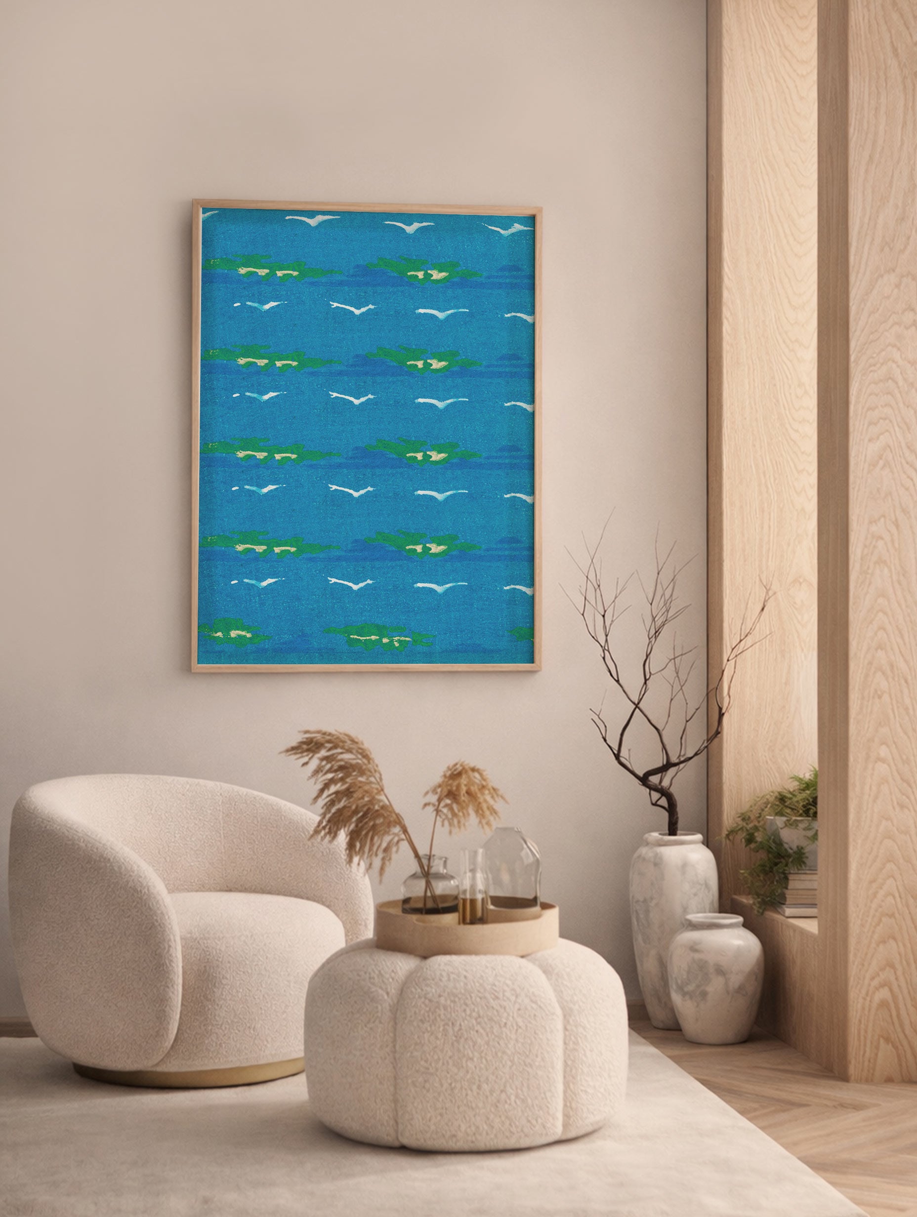 Santorini-poster Arkitekturposter