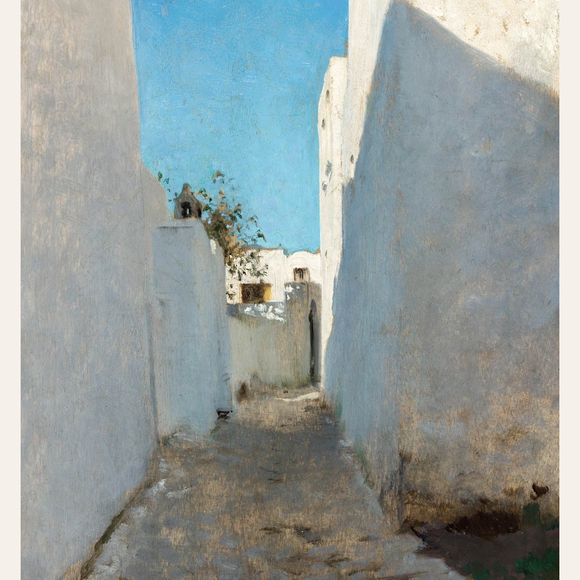 Moroccan Street – John Singer Sargent