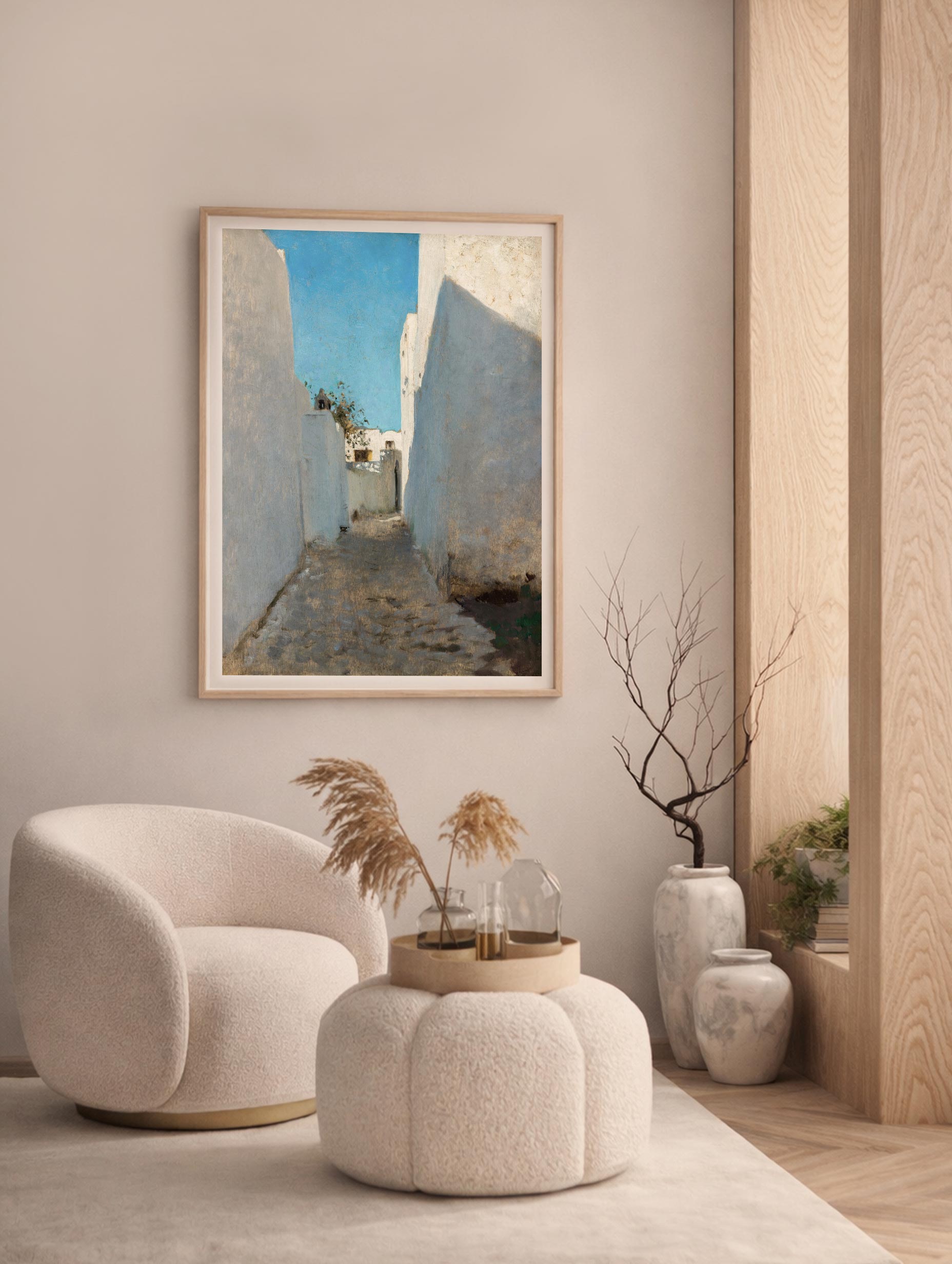 Moroccan Street – John Singer Sargent