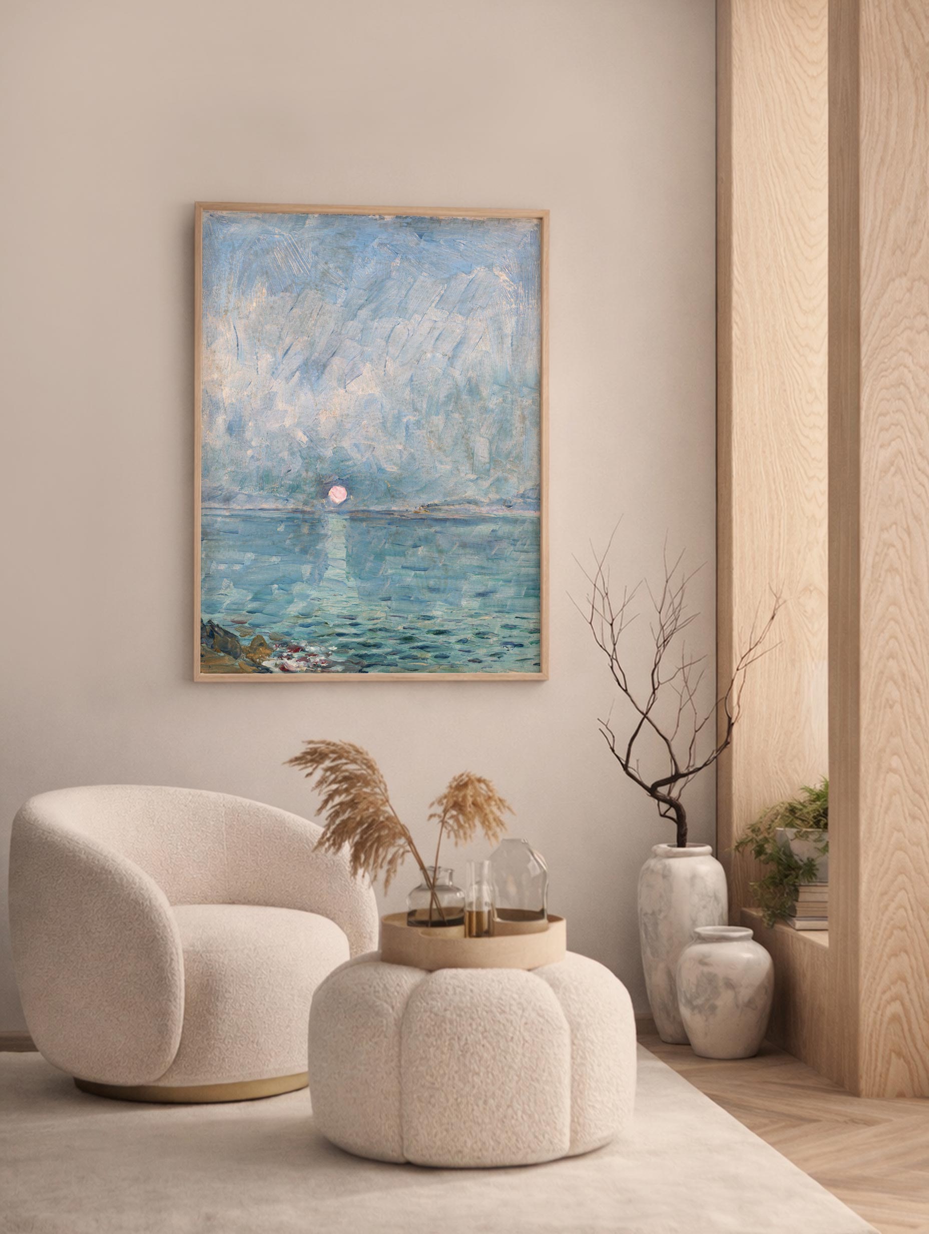 Sea – Dezider Czölder Art Print Mockup