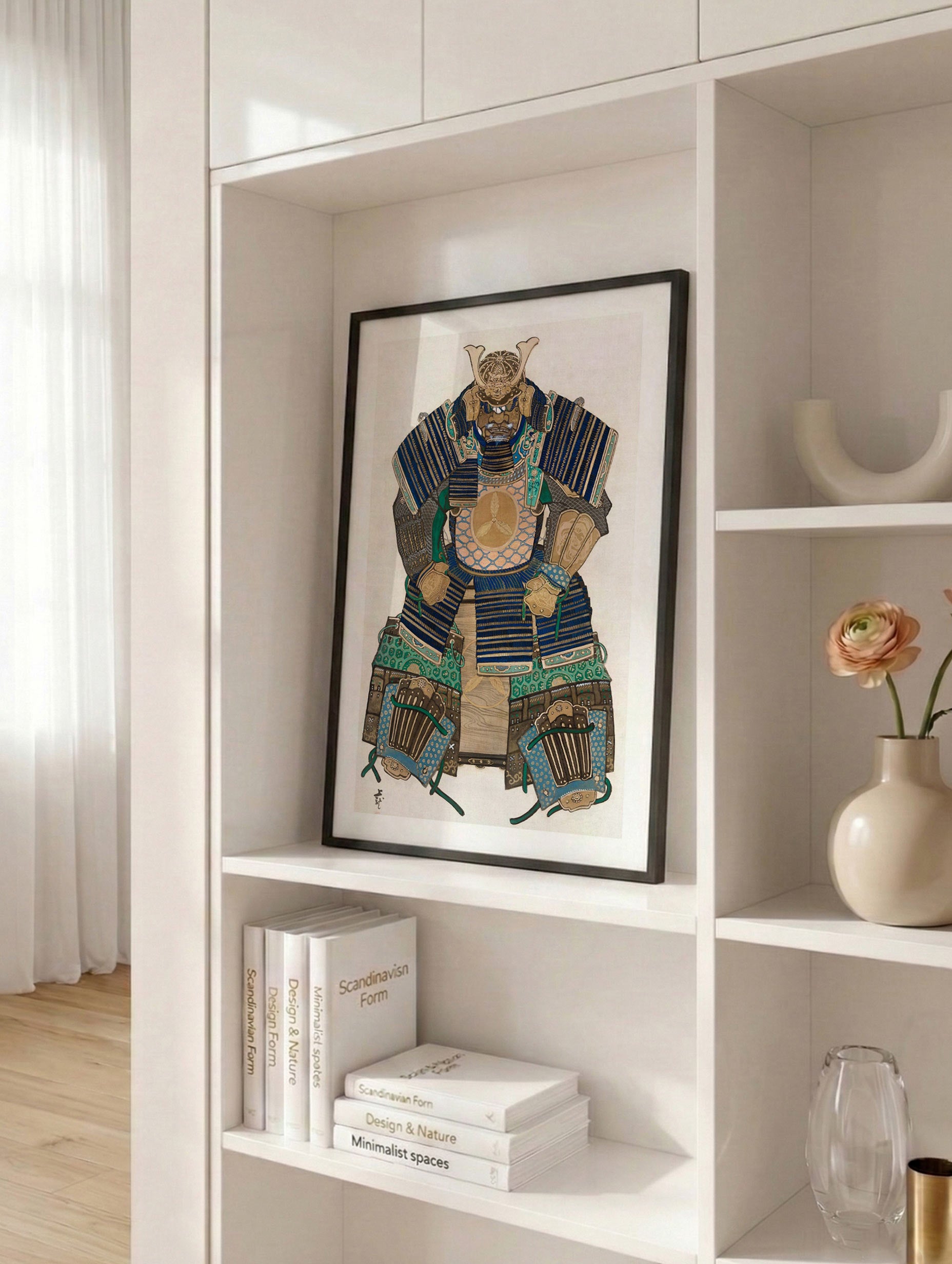 Santorini-plakat Arkitekturplakat