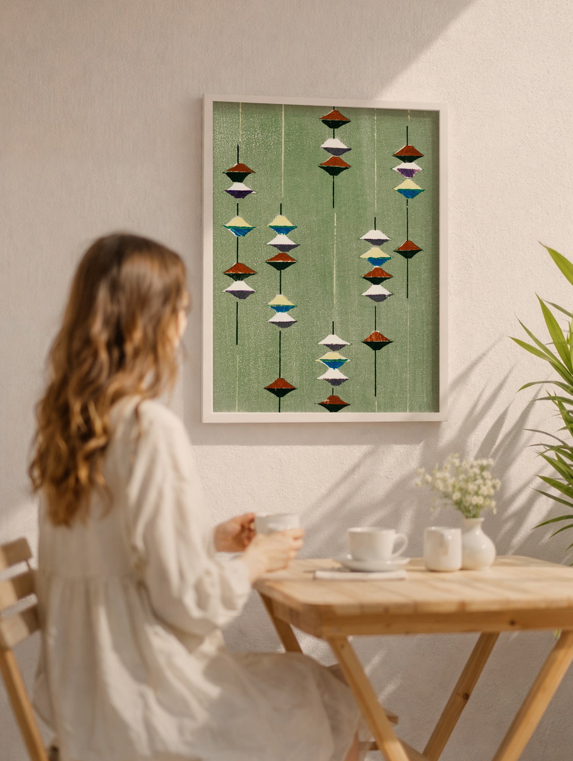 Santorini-poster Arkitekturposter