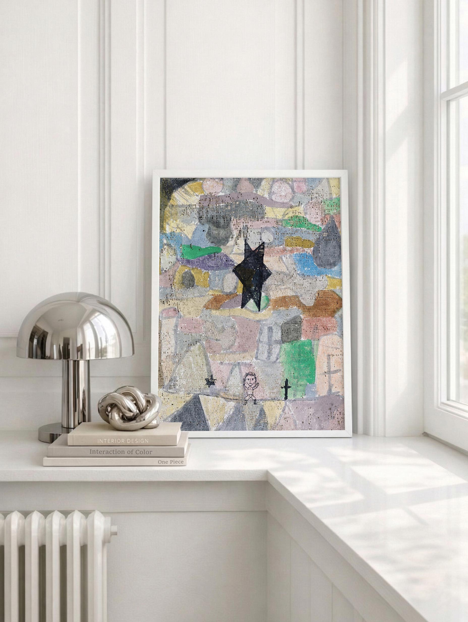 Santorini-plakat Arkitekturplakat