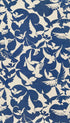Pigeons in Blue & White Poster