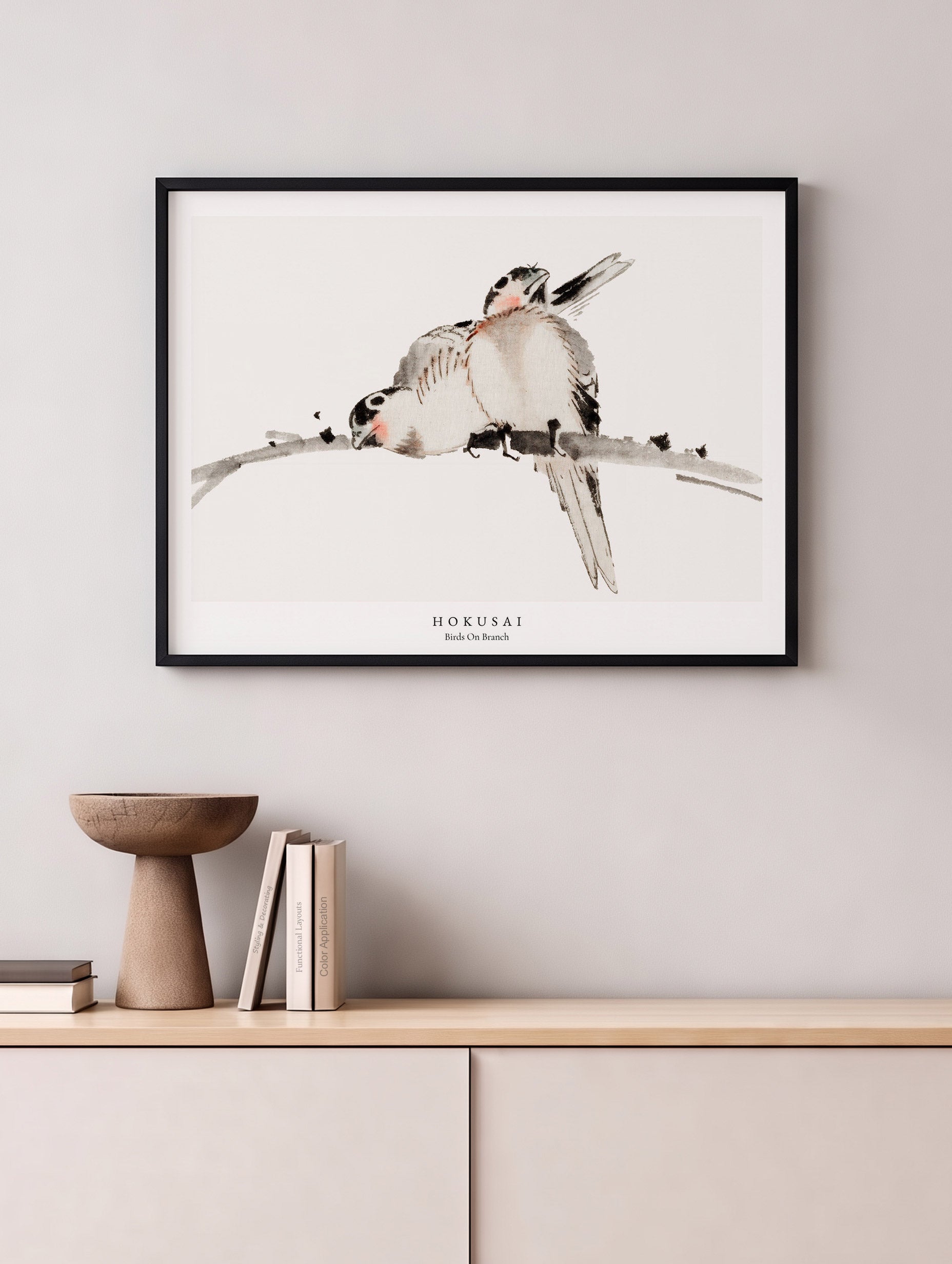 Santorini-plakat Arkitekturplakat
