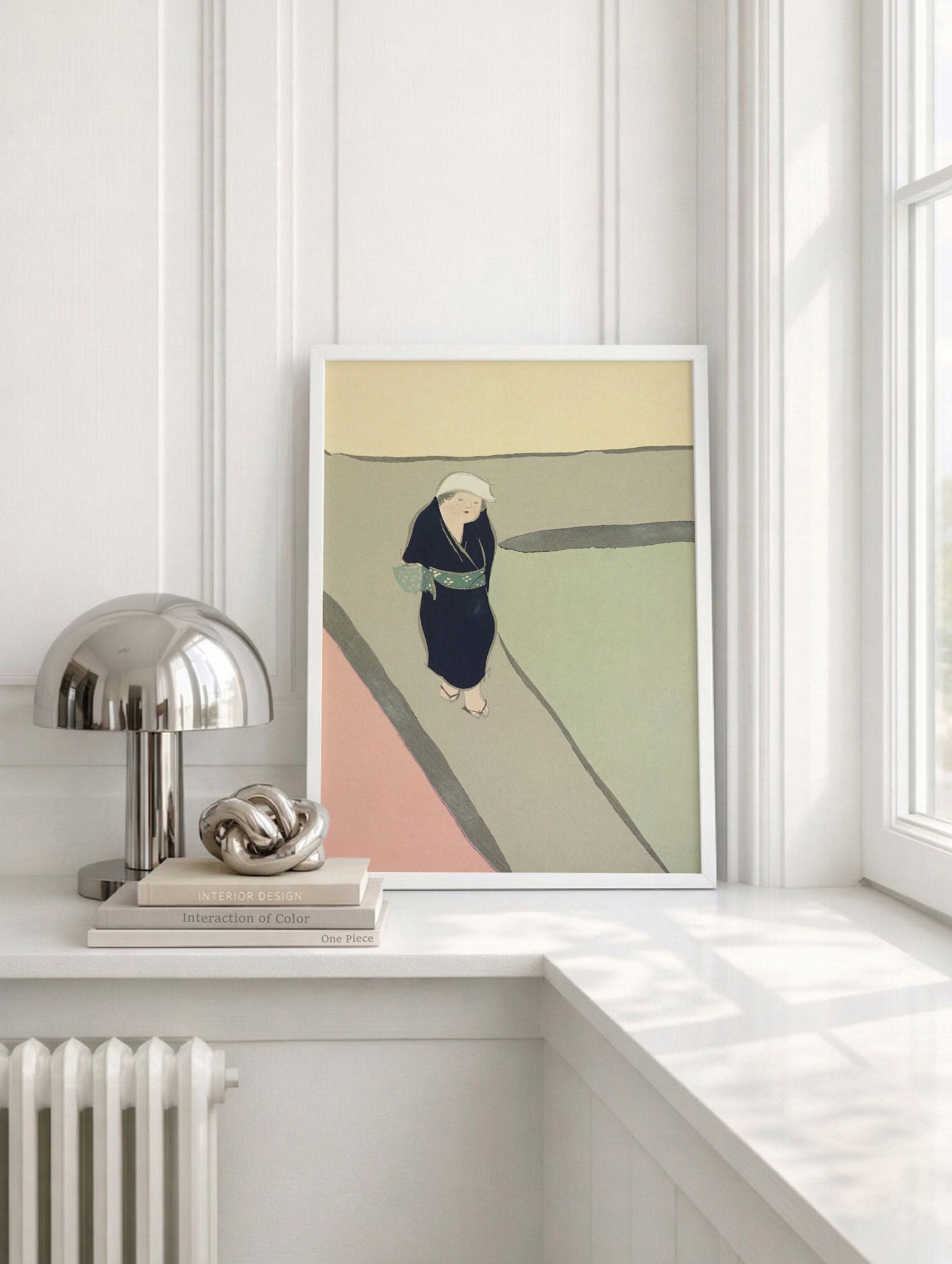 Santorini-plakat Arkitekturplakat