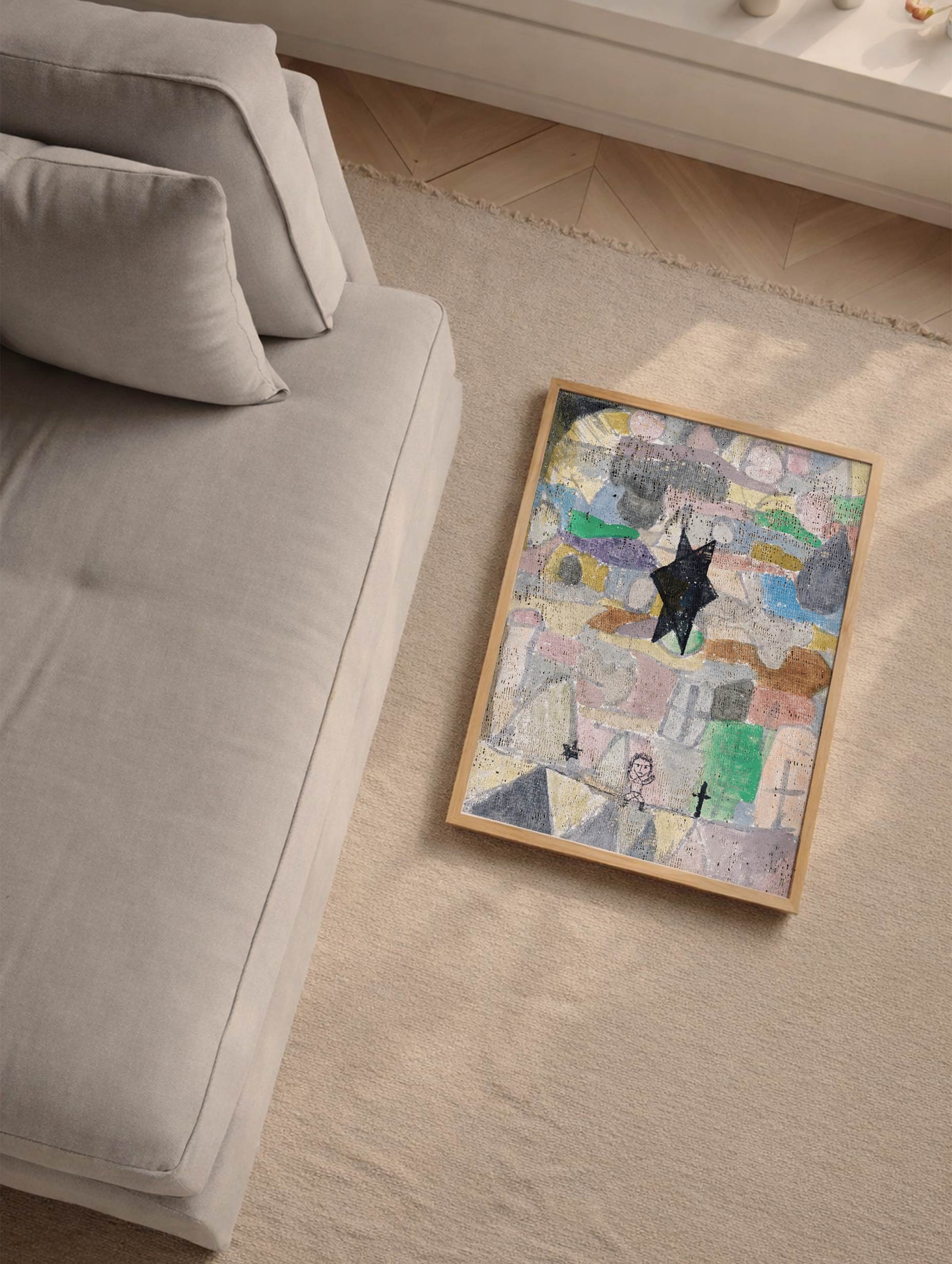 Under a Black Star - Paul Klee