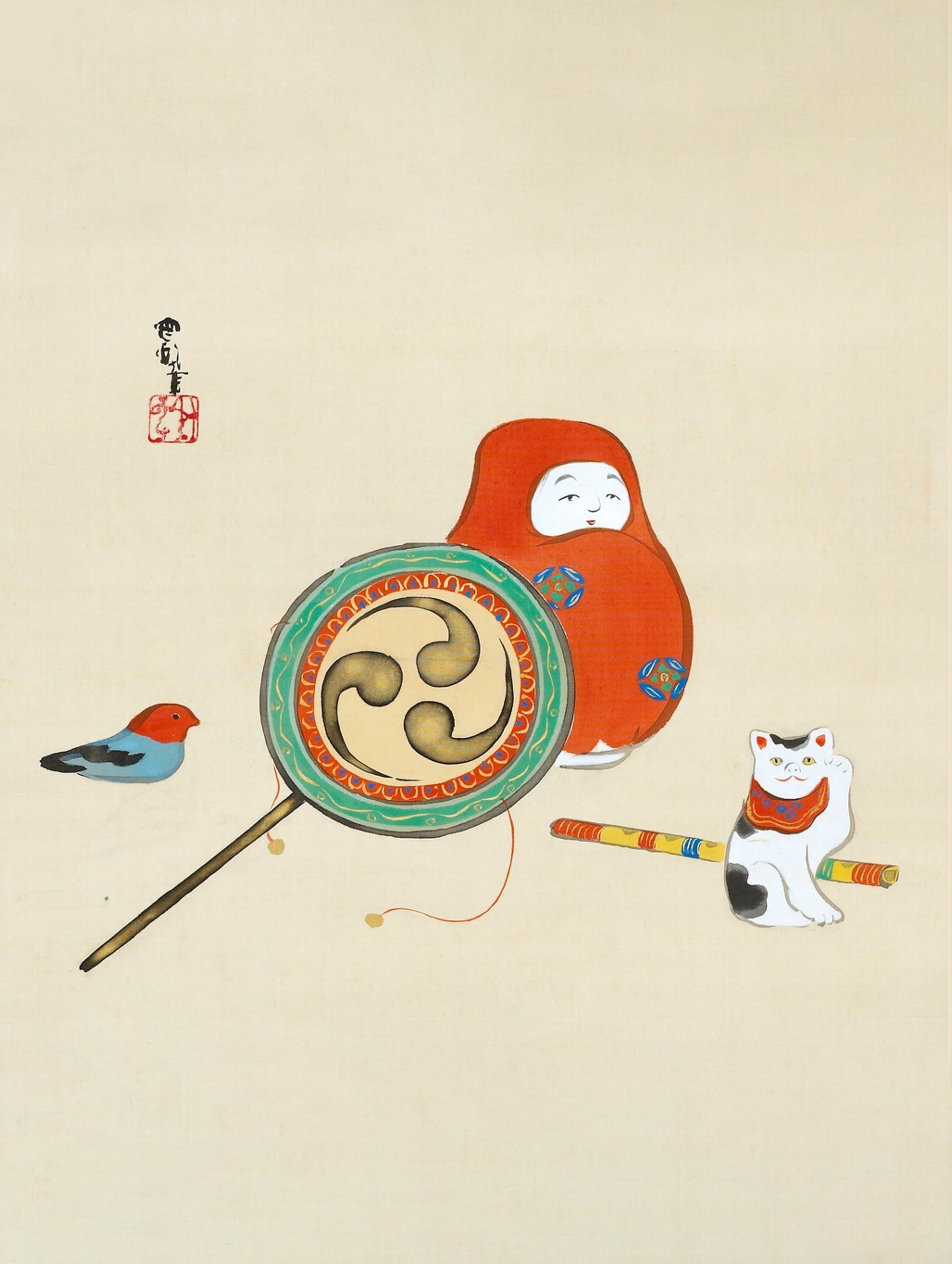 Toys (Omocha) - Kamisaka Sekka