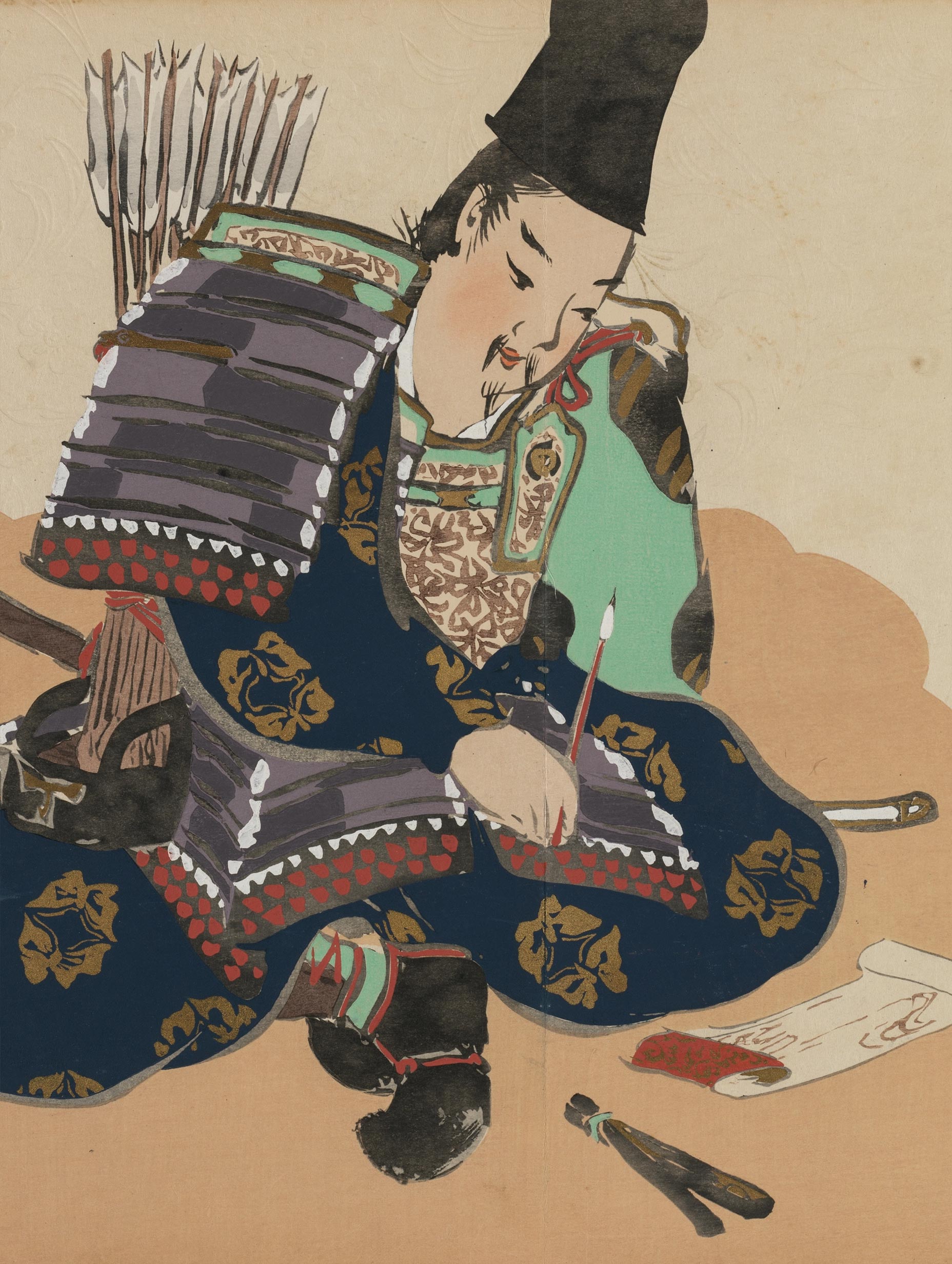 Taira no Tadanori – Kamisaka Sekka