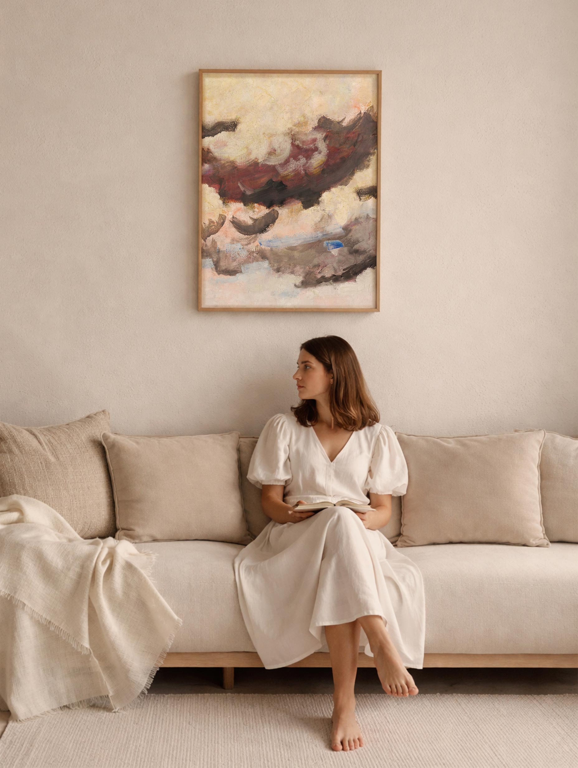 Rooftops and Clouds – Henry Lyman Sayen