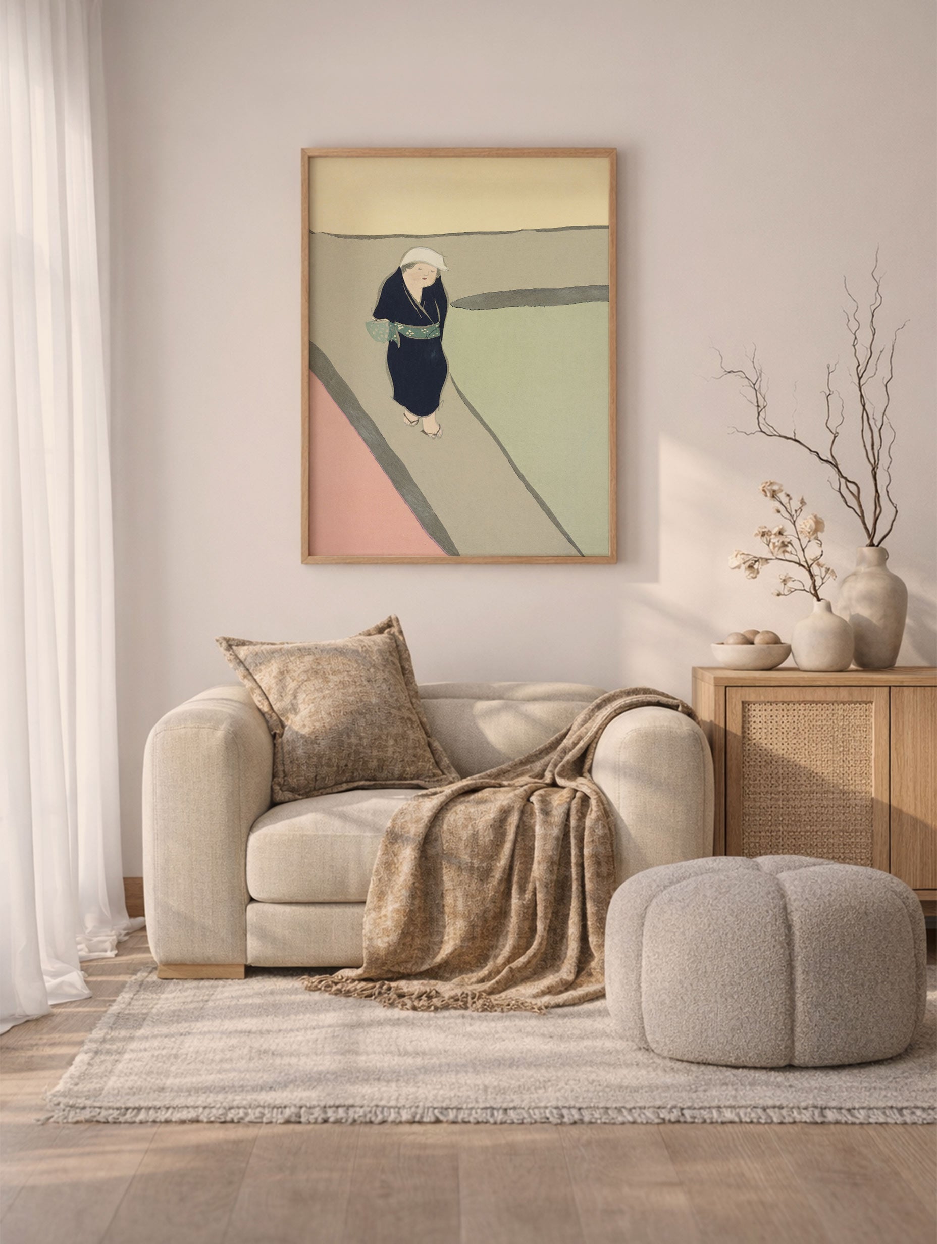 Santorini-poster Arkitekturposter