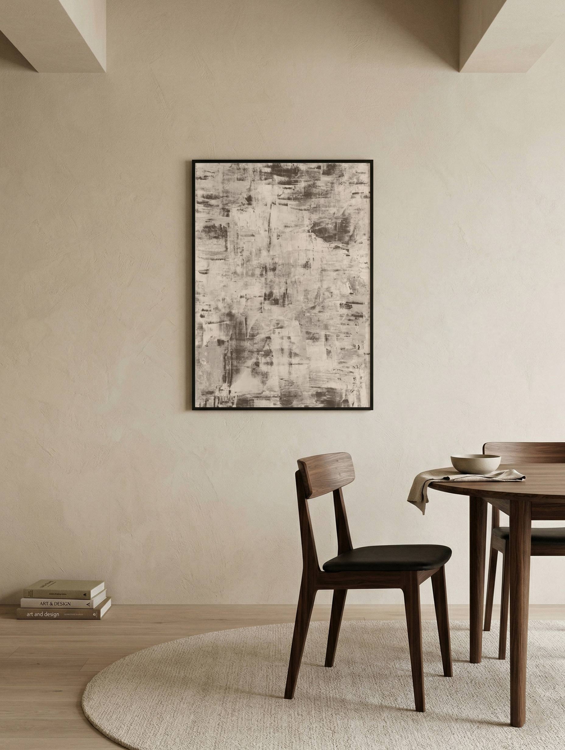 Santorini-plakat Arkitekturplakat