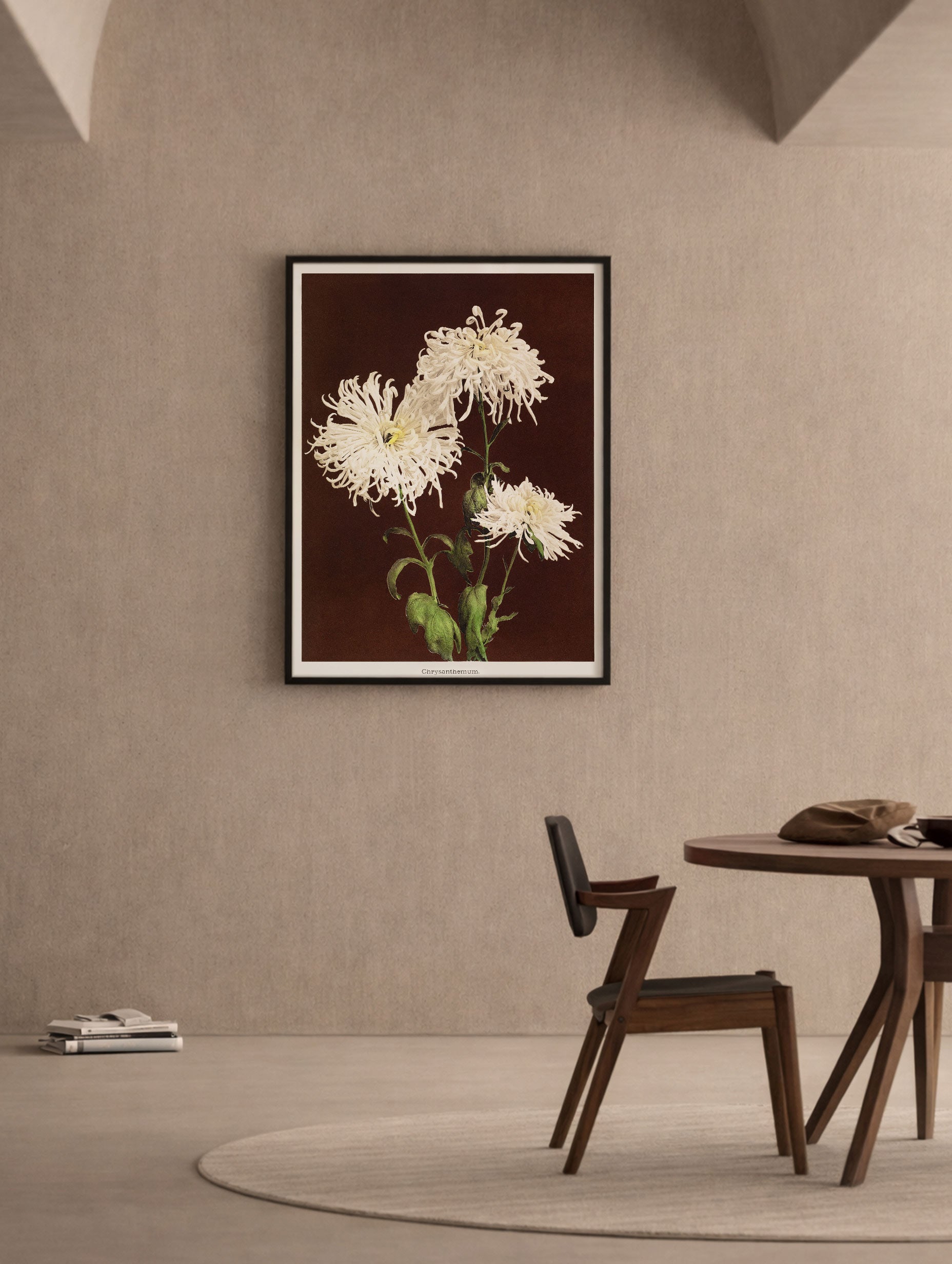 Chrysanthemum – Kazumasa Ogawa Art Print Mockup