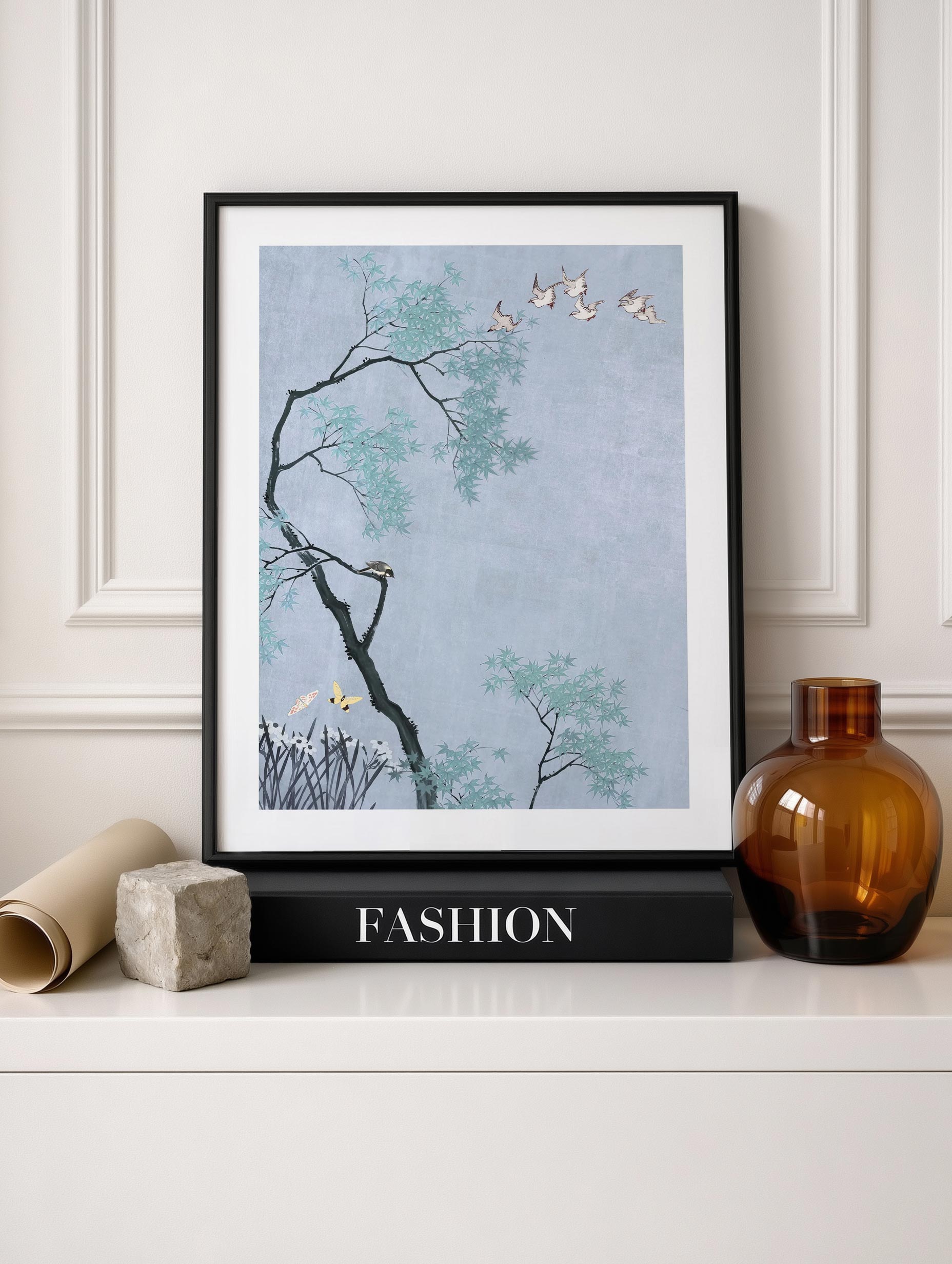 Santorini-plakat Arkitekturplakat