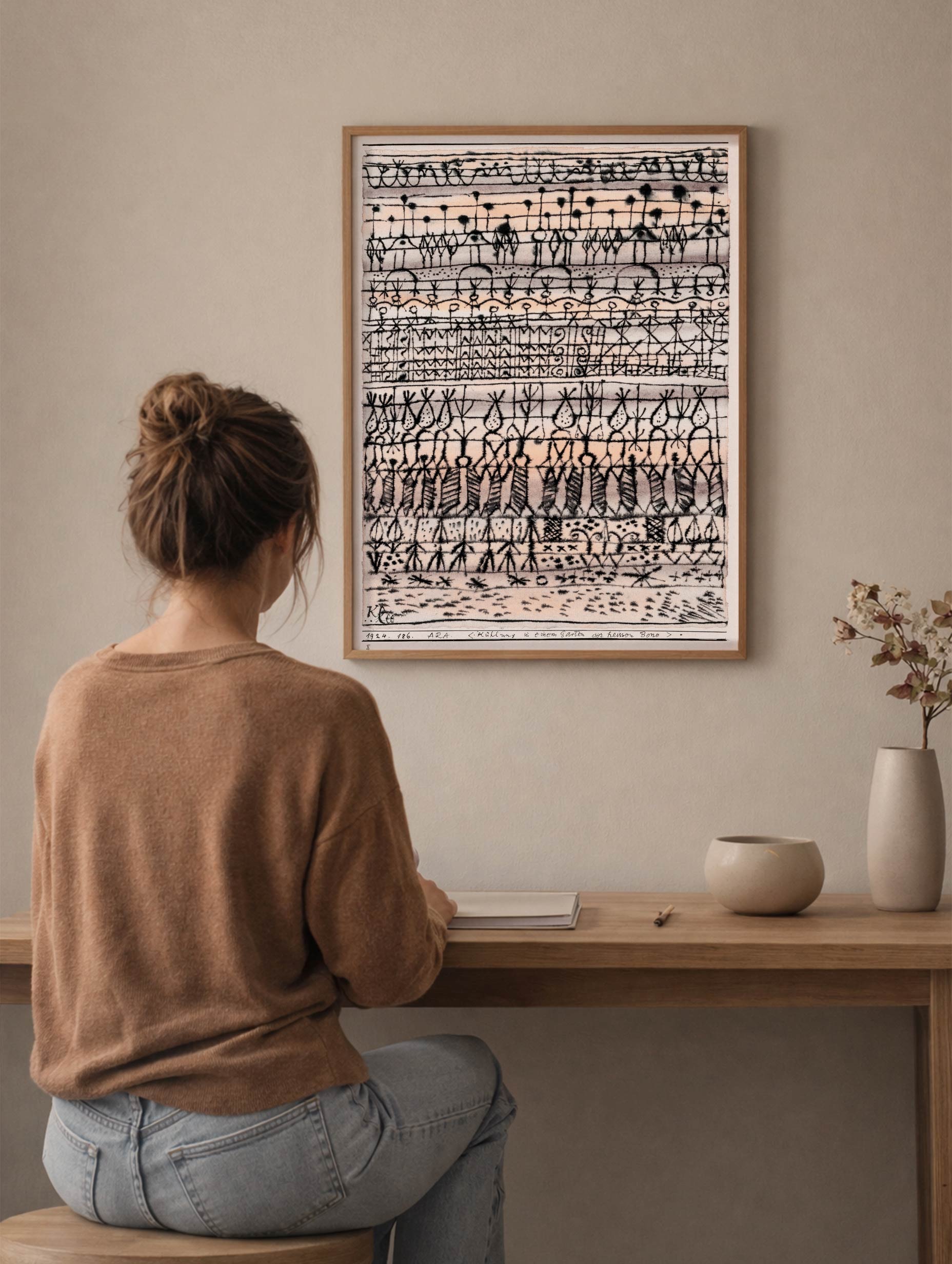 Santorini-poster Arkitekturposter