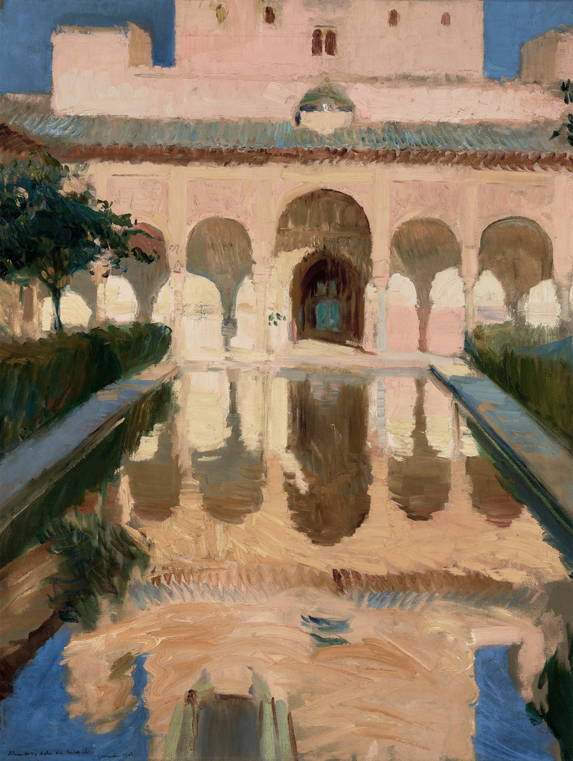 Hall of the Ambassadors, Alhambra, Granada – Joaquín Sorolla Art Print
