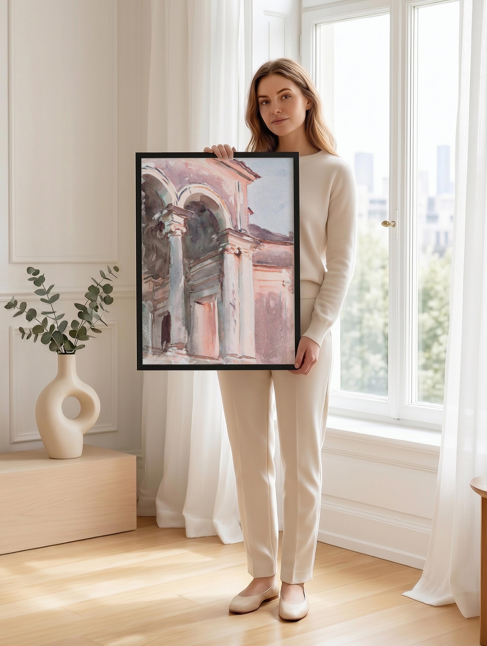 Loggia, Villa Giulia, Rom – John Singer Sargent