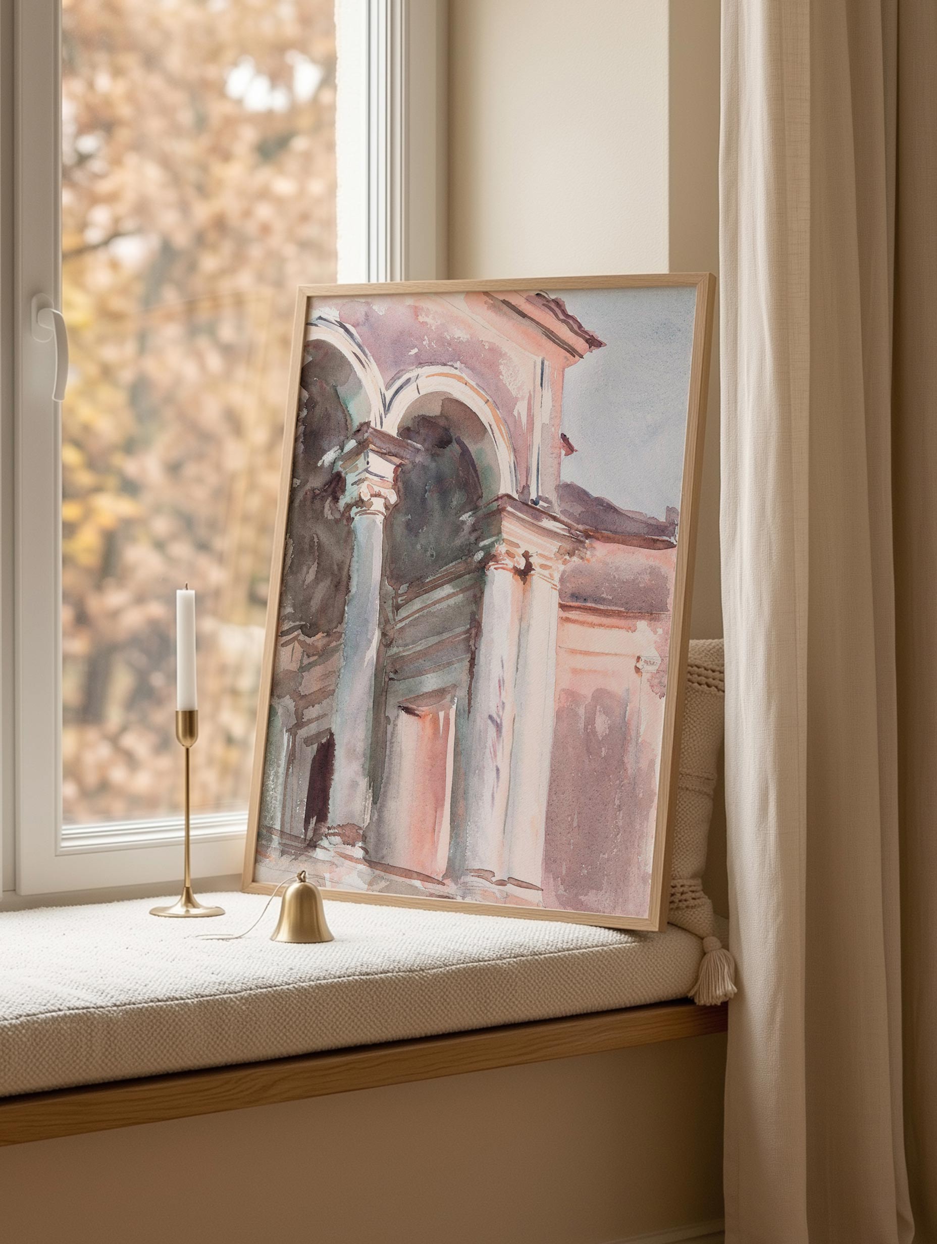 Loggia, Villa Giulia, Rom – John Singer Sargent