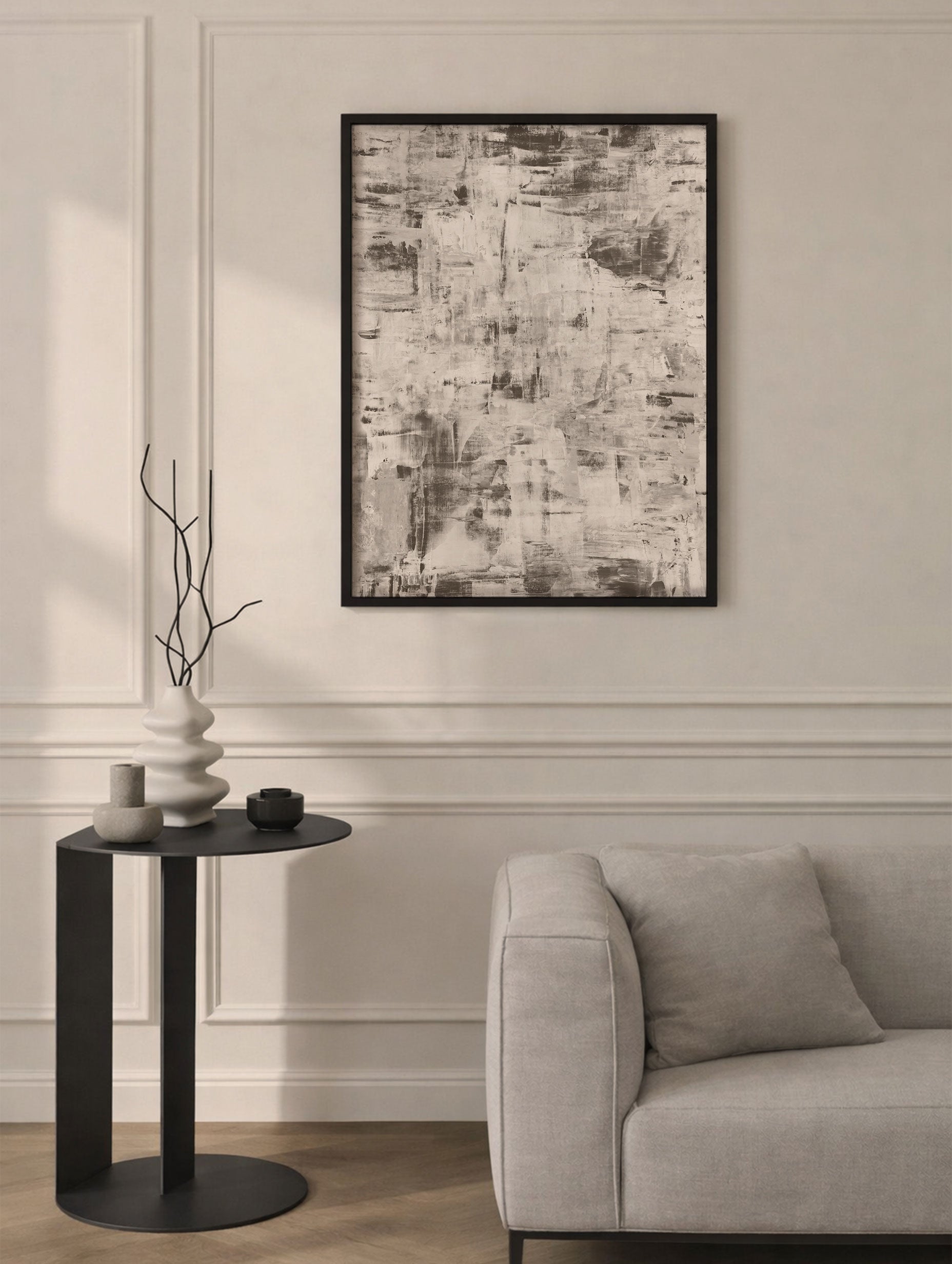 Brushstroke Texture Poster