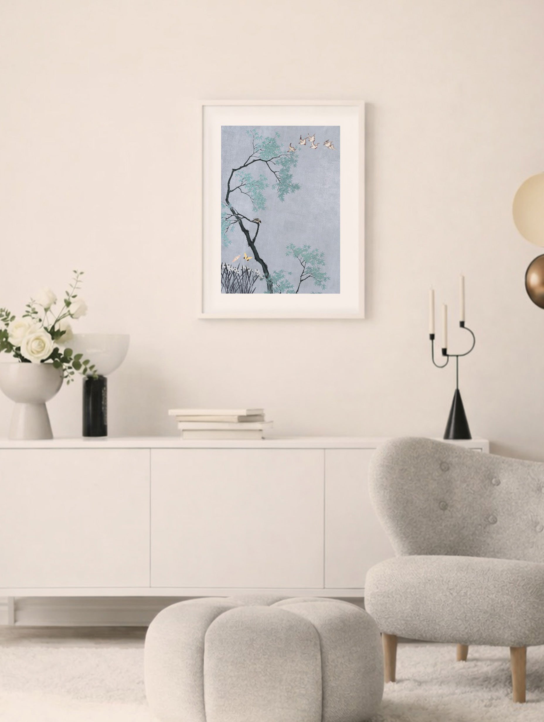 Santorini-poster Arkitekturposter