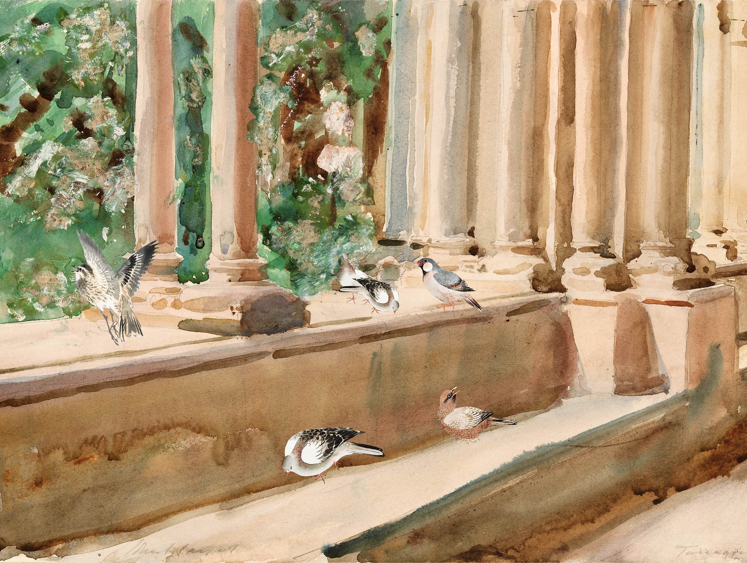 Tarragona Terrace and Garden – John Singer Sargent