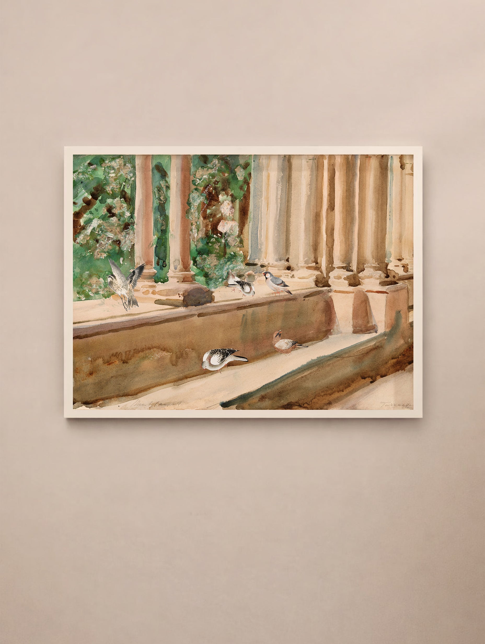 Tarragona Terrace and Garden – John Singer Sargent