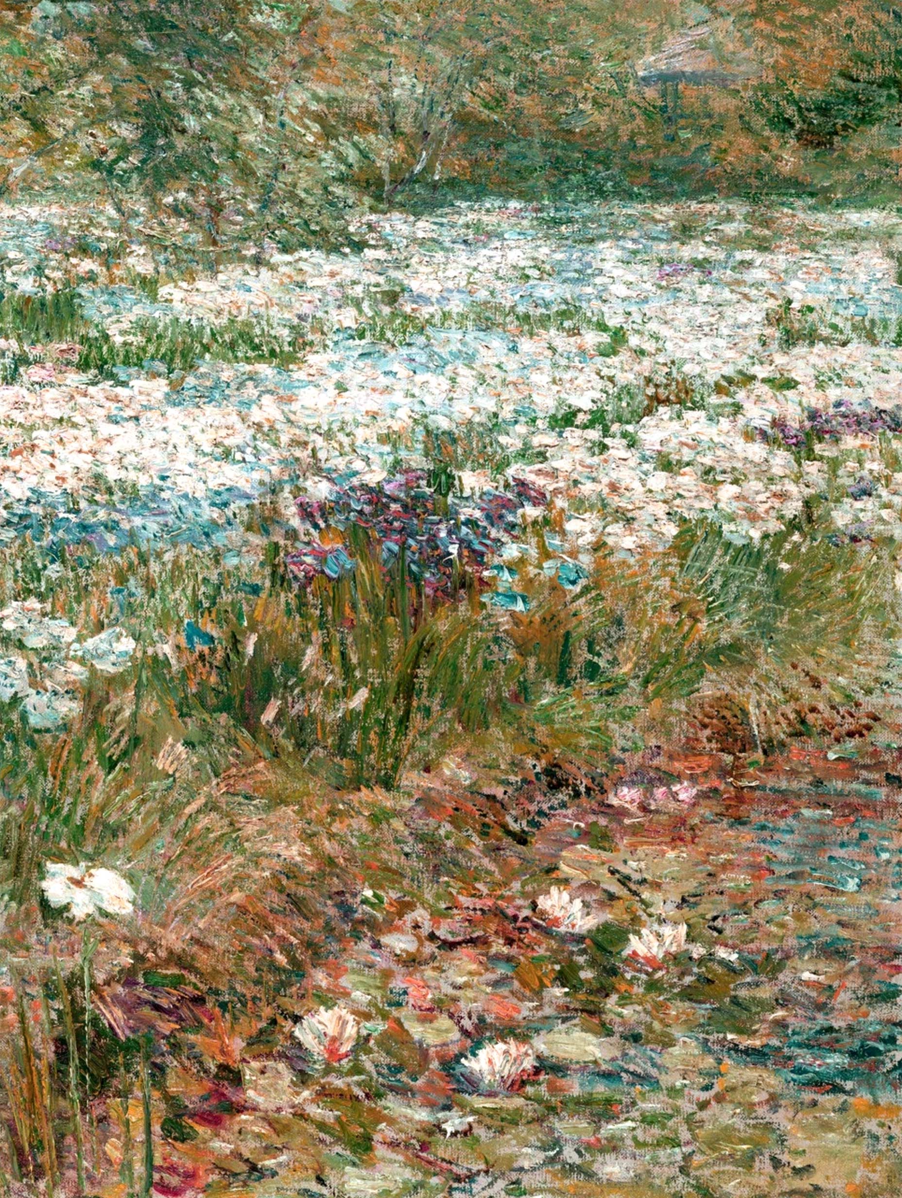 The Water Garden – Childe Hassam Art Print