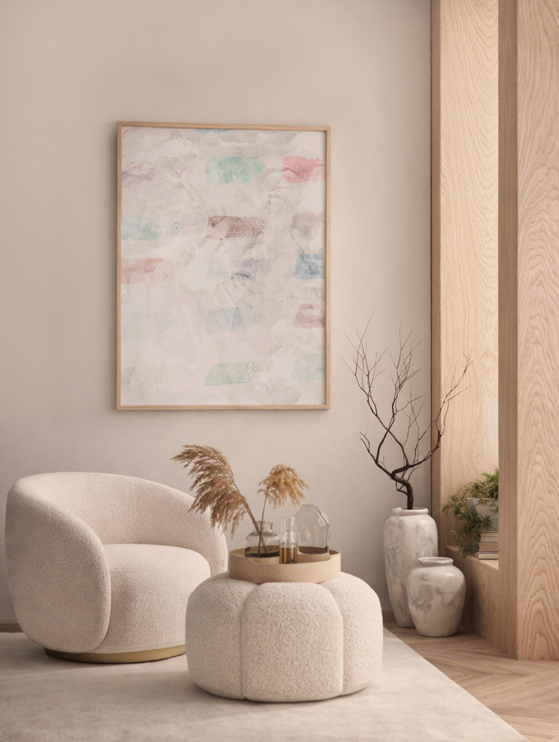 Paintbrush Stroke Poster