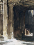 Cathedral Interior 1904 - John Singer Sargent Art Print