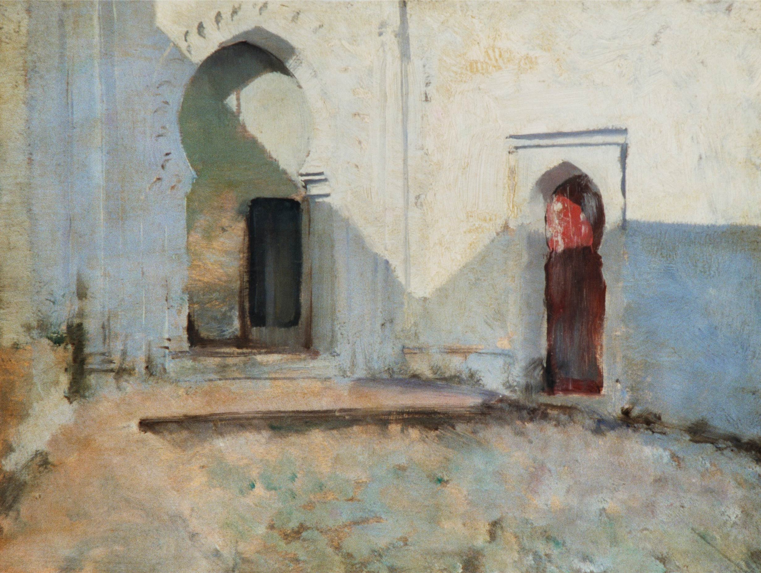 Courtyard Tétouan - John Singer Sargent