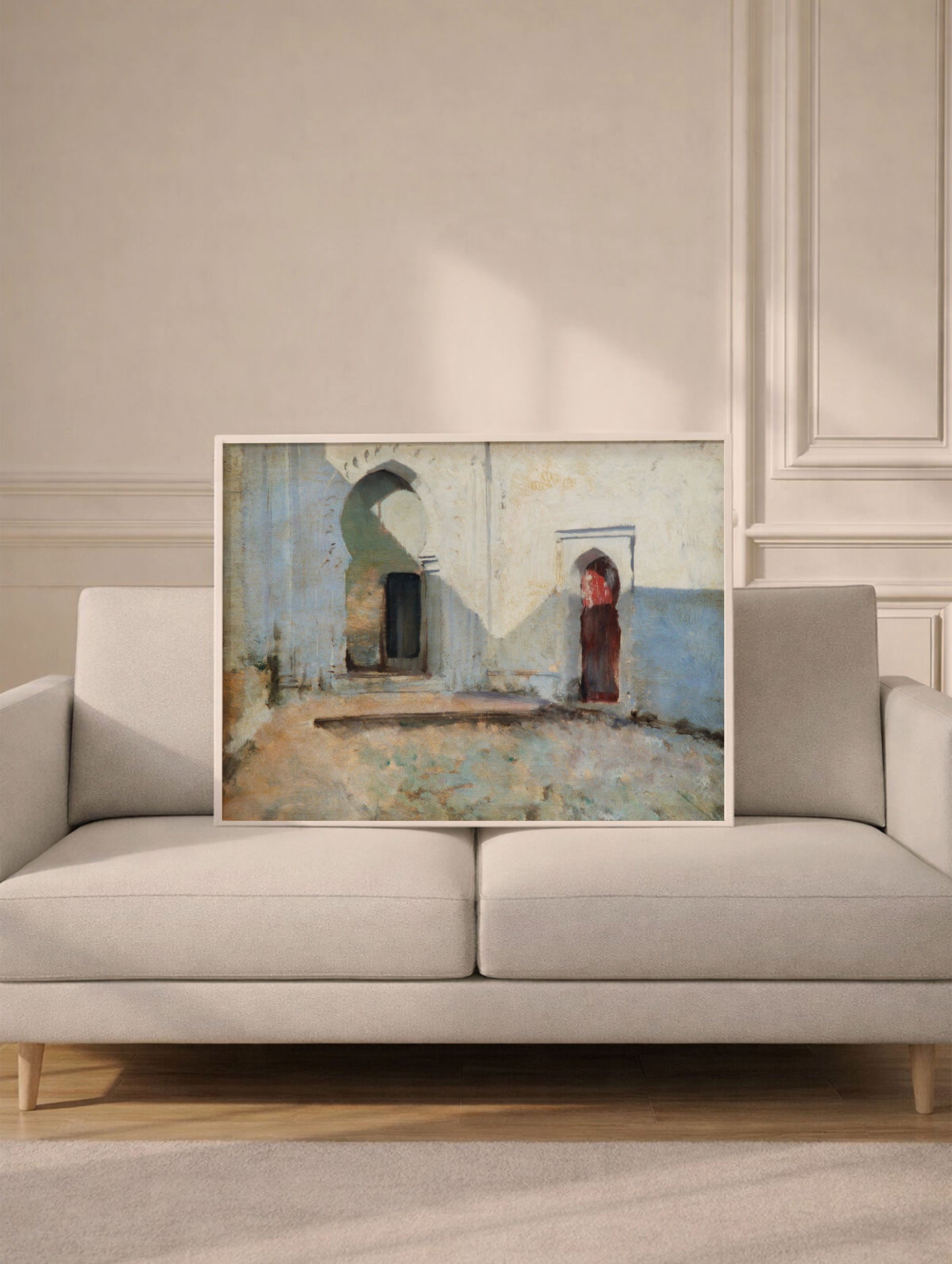 Courtyard Tétouan - John Singer Sargent