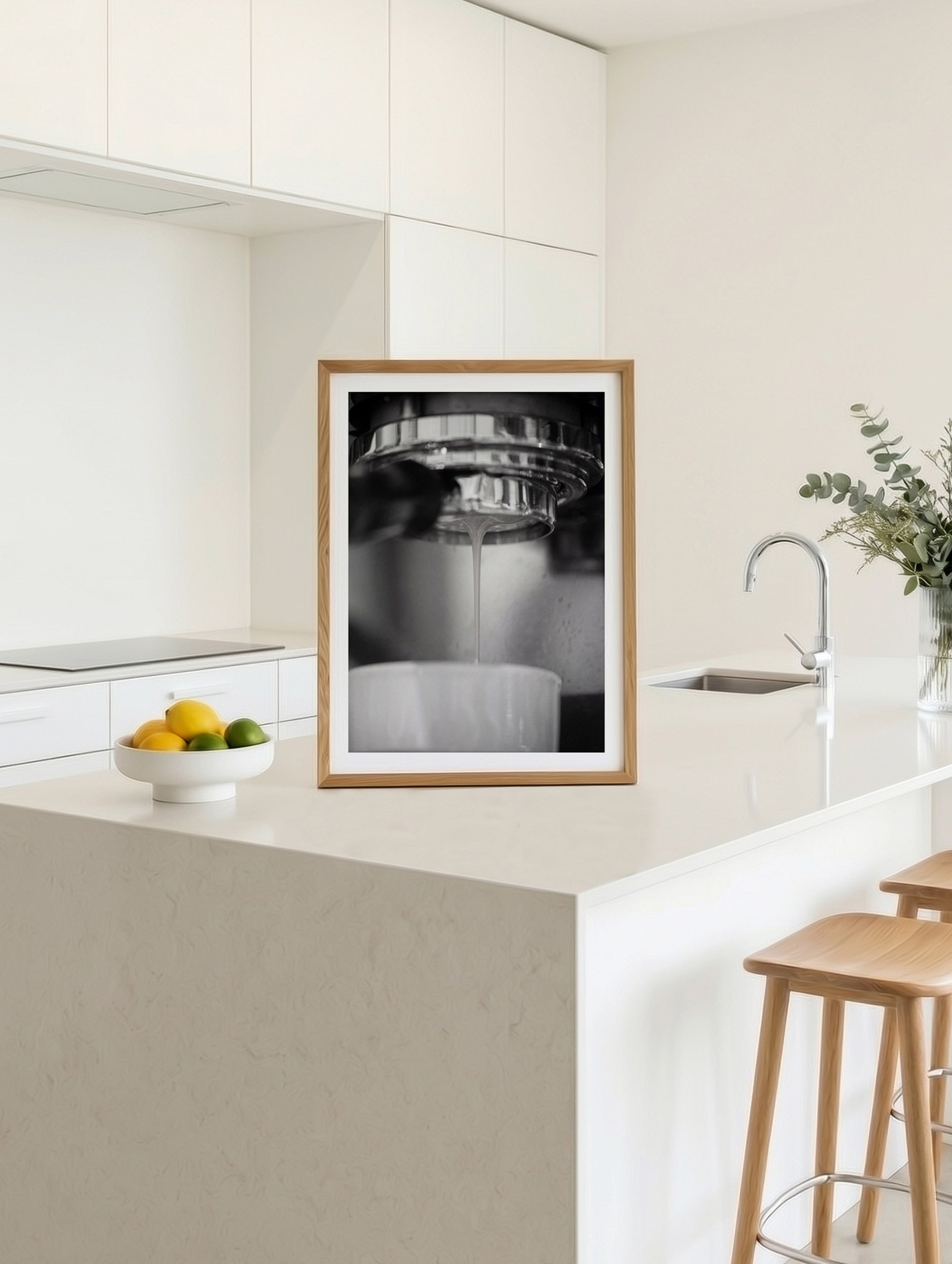 Santorini-plakat Arkitekturplakat