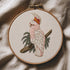 Tropical Cockatoo Embroidery Design